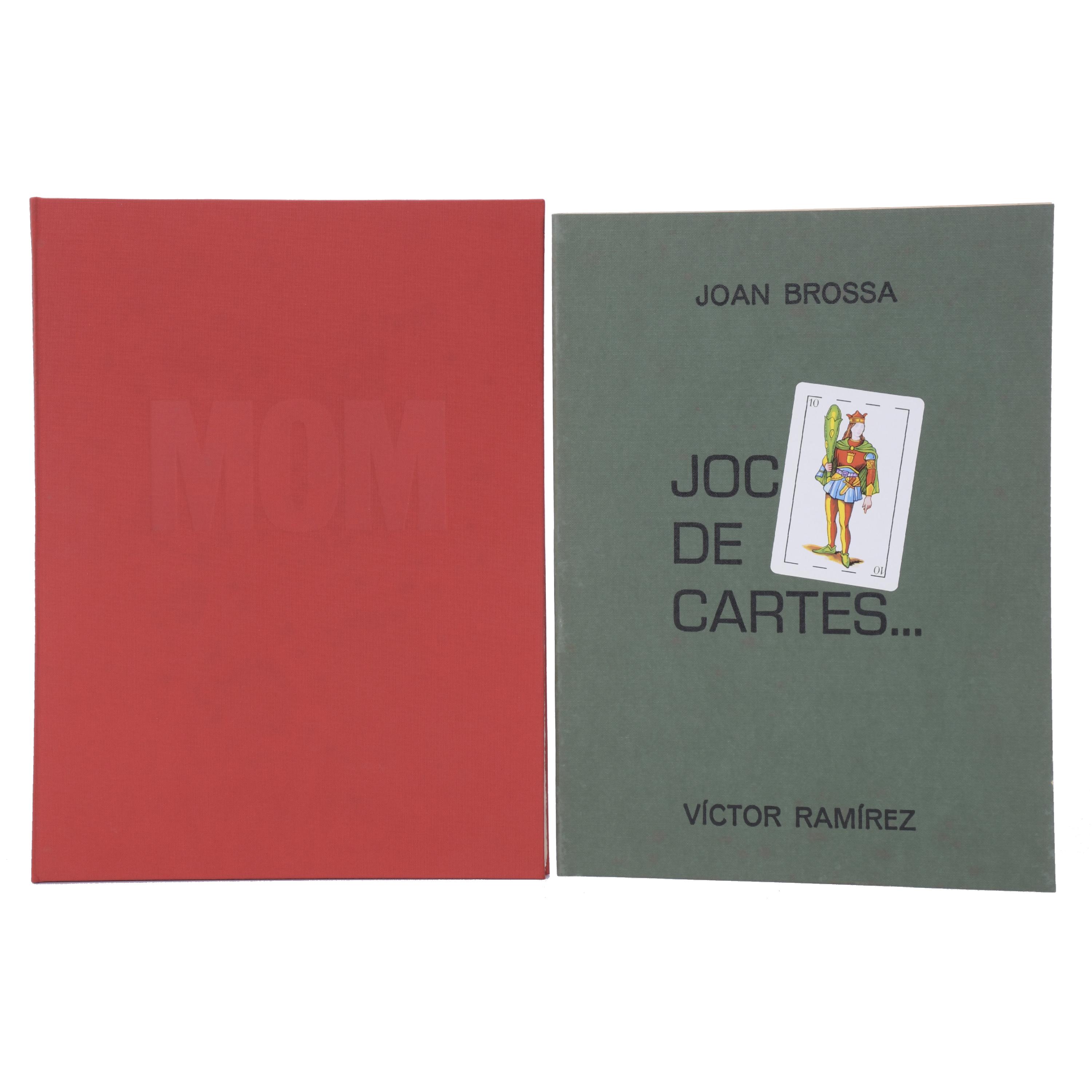 JOAN BROSSA (1919-1998). "MOM, LA CLAU DES MAPES" Y "JOC DE