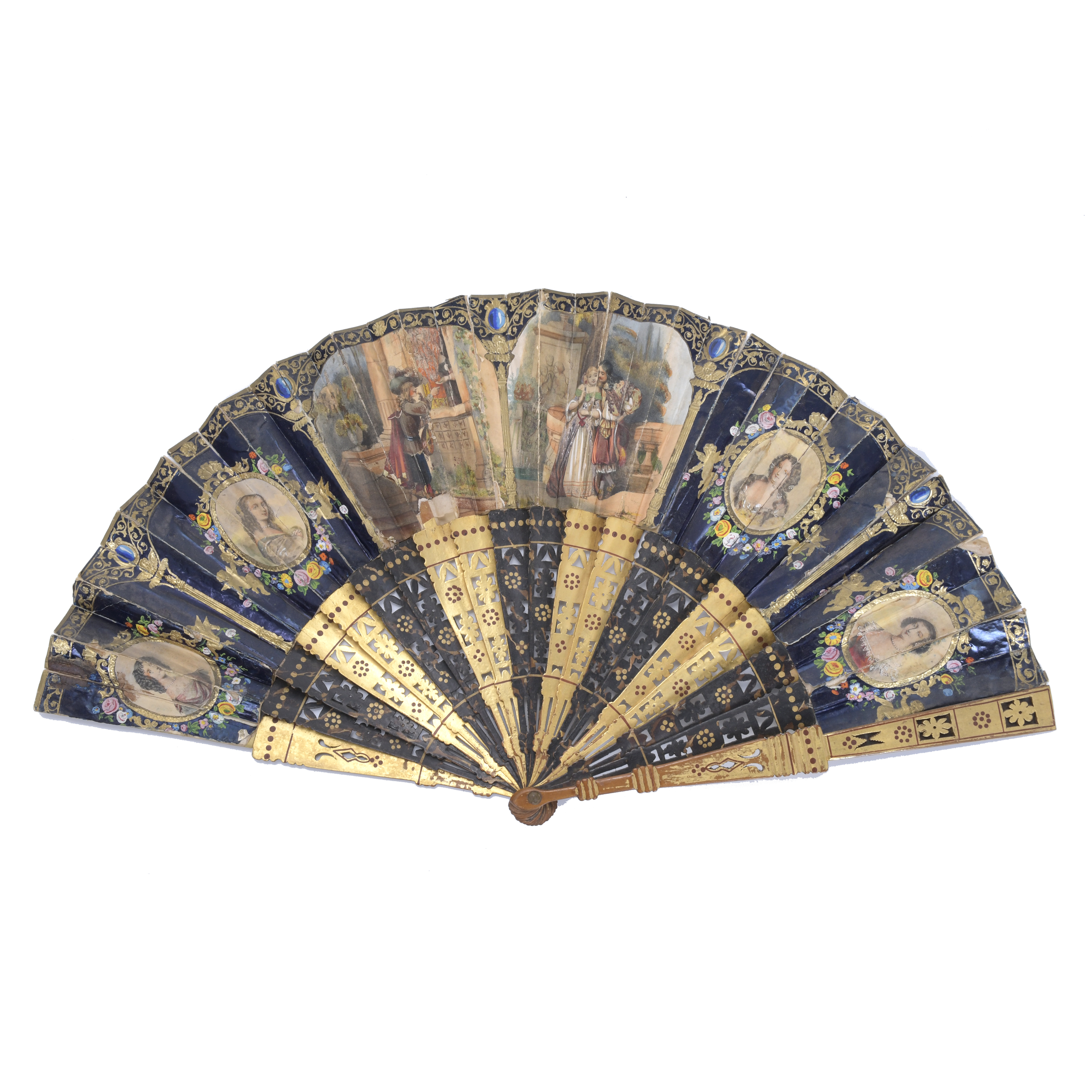 VICTORIAN FAN, 19TH CENTURY.