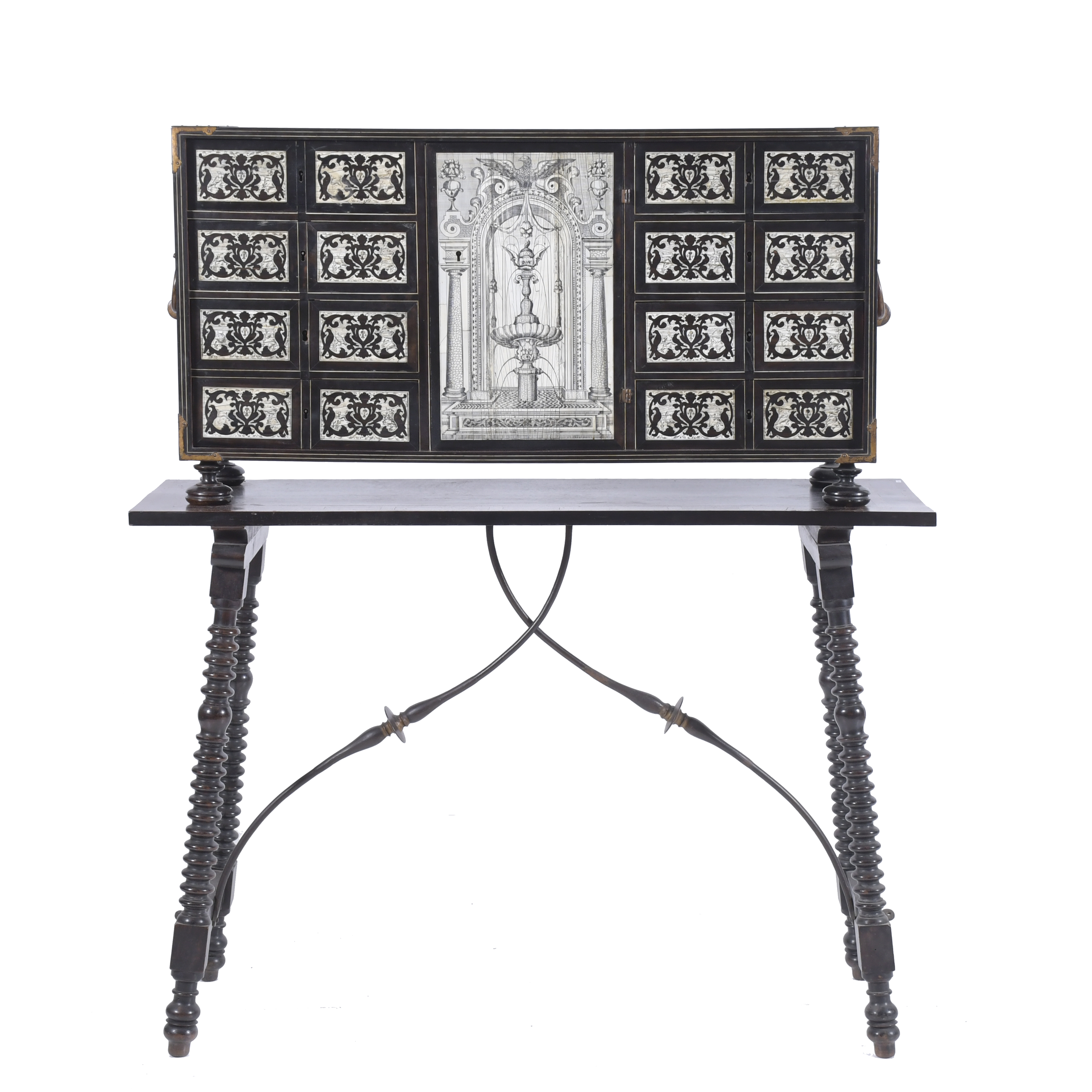 PROBABLY ITALIAN MANNERIST STYLE CABINET, 19TH CENTURY.