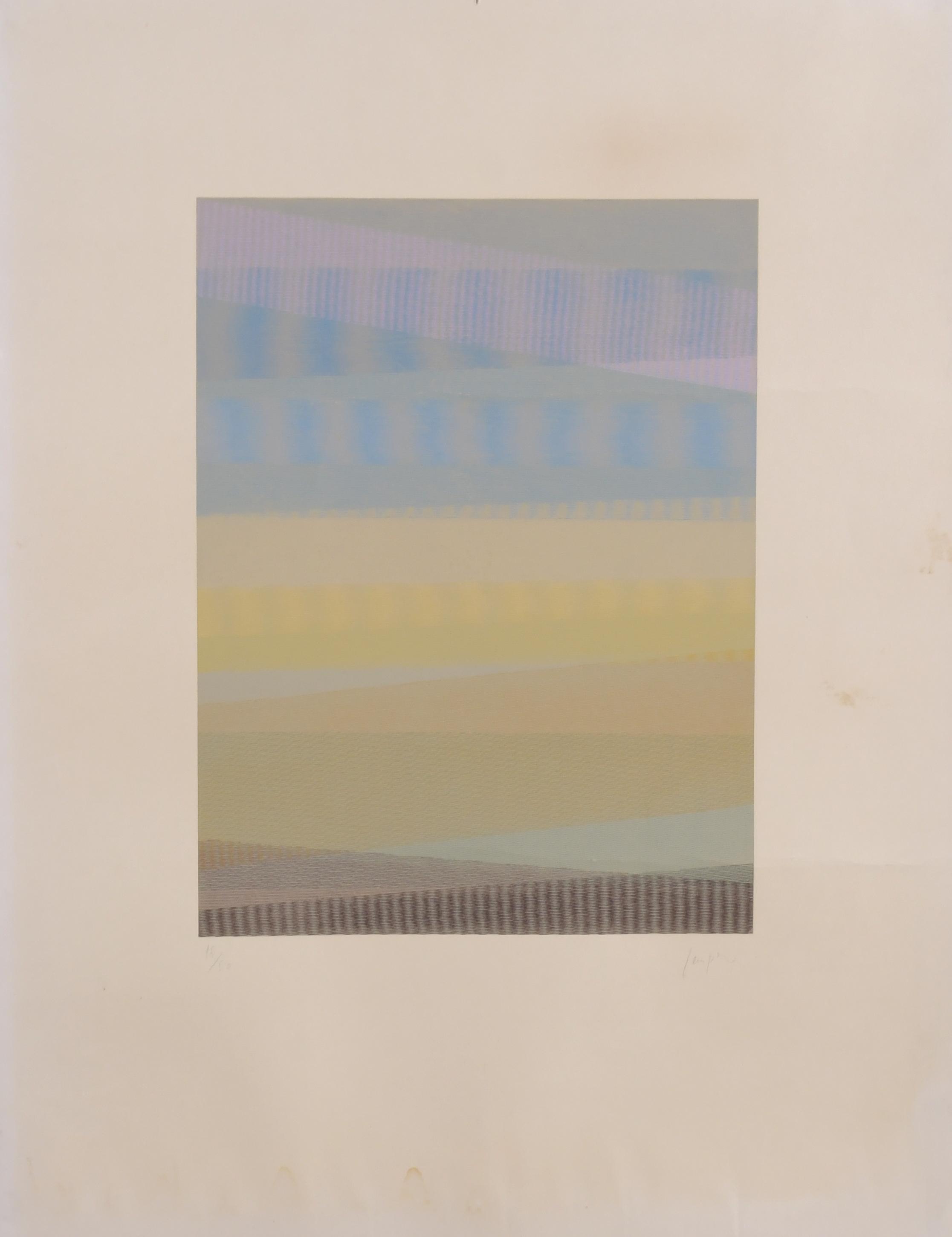 EUSEBIO SEMPERE (1924-1985).  Untitled.