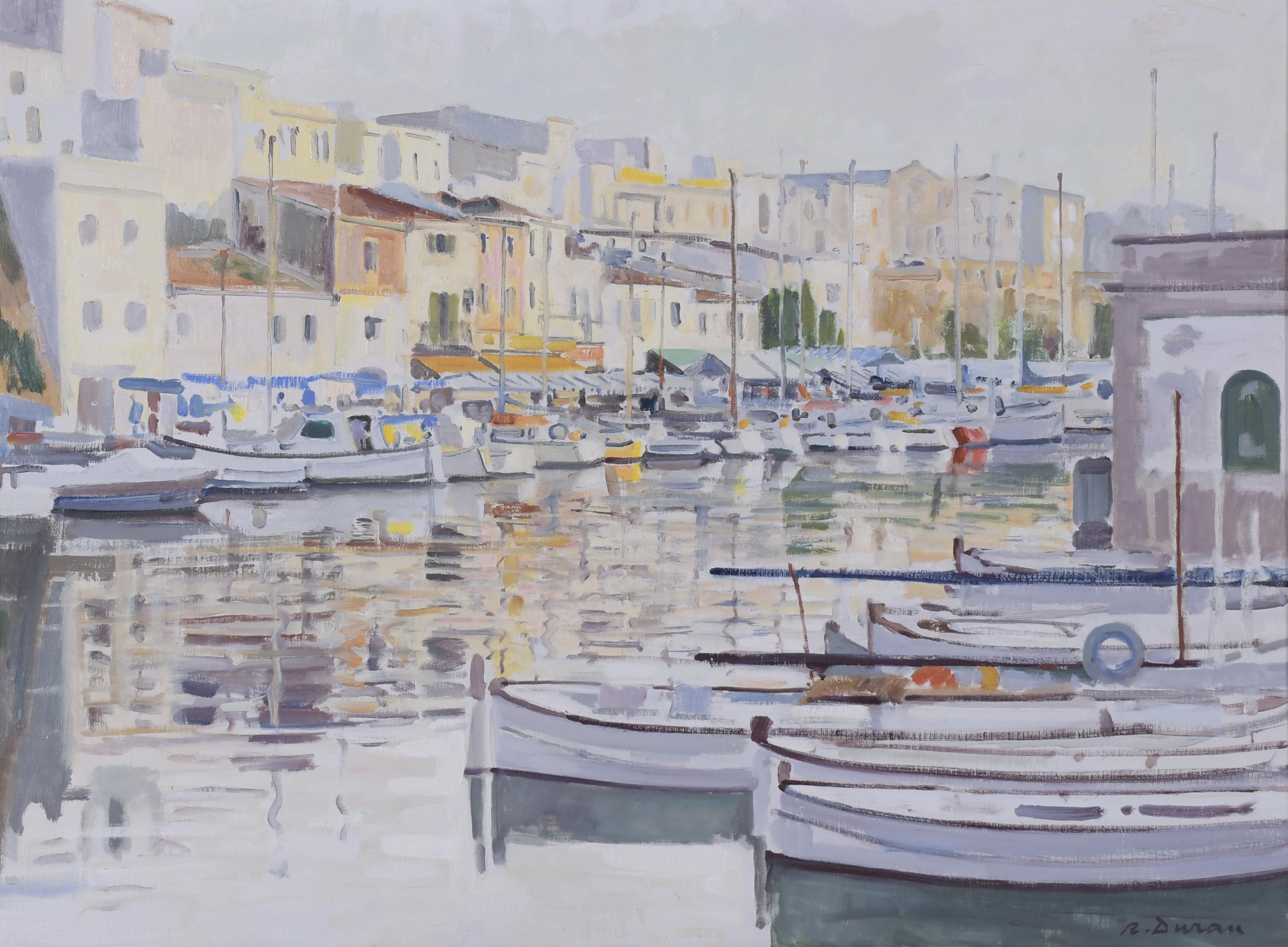 RAFAEL DURÁN BENET (1931-2015). "PORT OF CIUTADELLA".