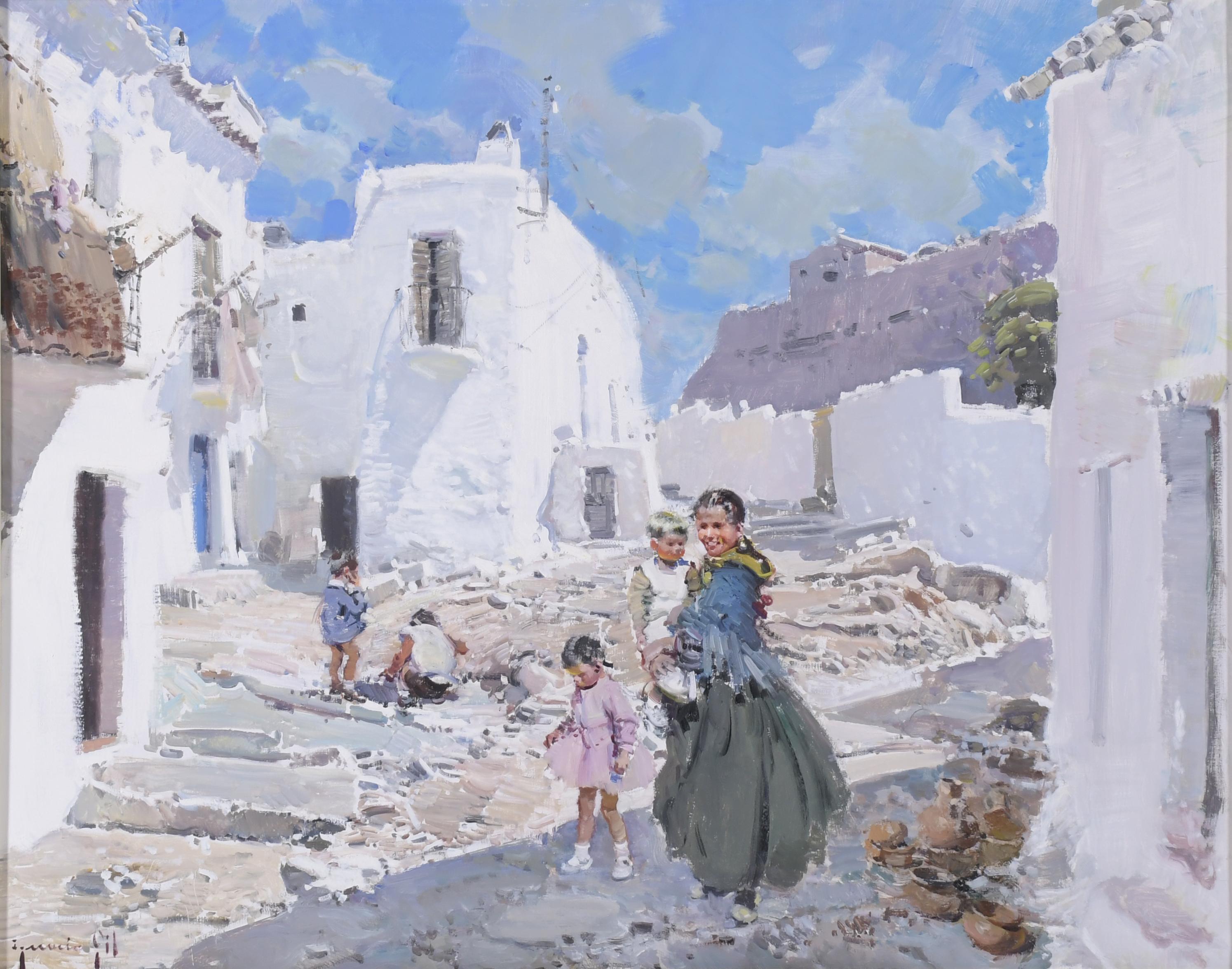 IGNACIO GIL (1913-2003). "WOMEN FROM IBIZA".