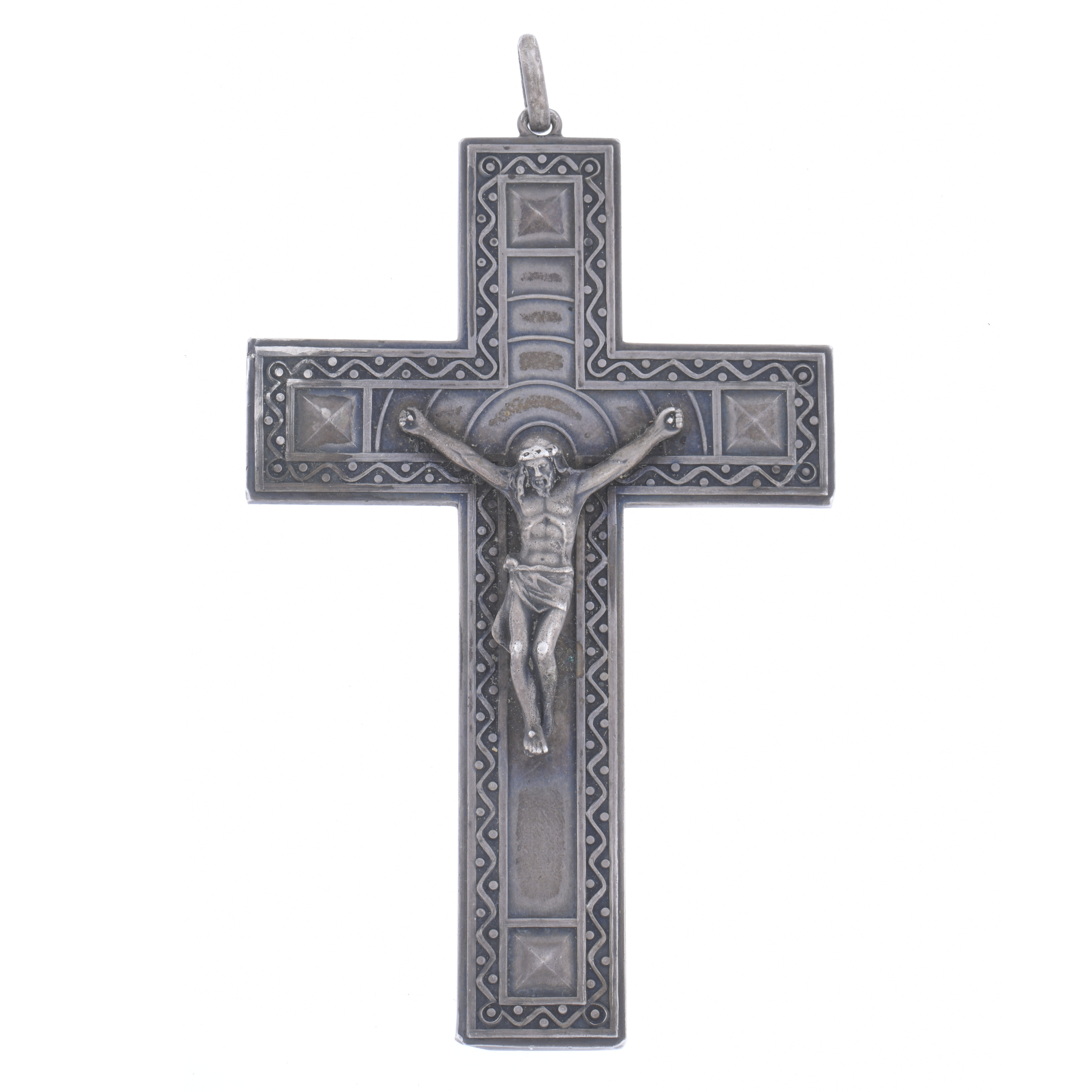 CROSS PENDANT, CIRCA 1930.