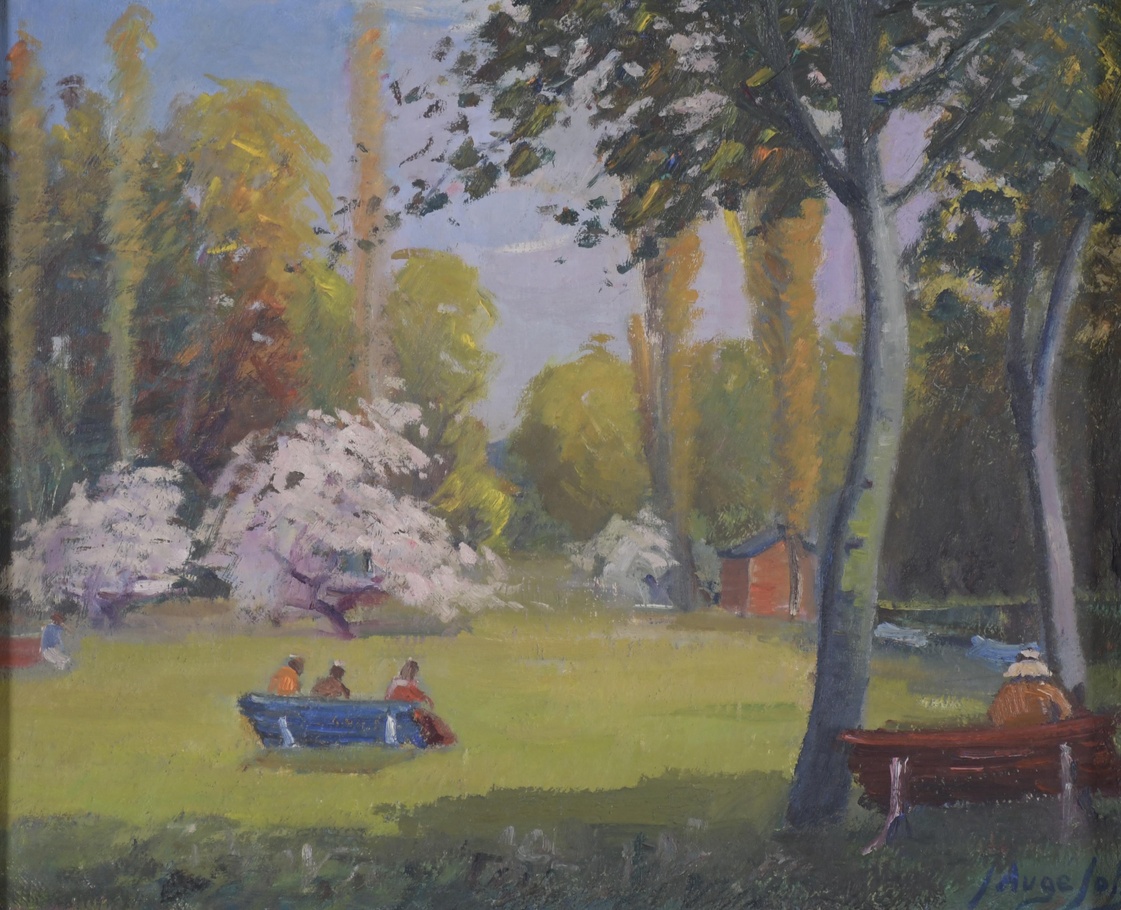 M. AUGÉ "AFTERNOON IN THE PARK".