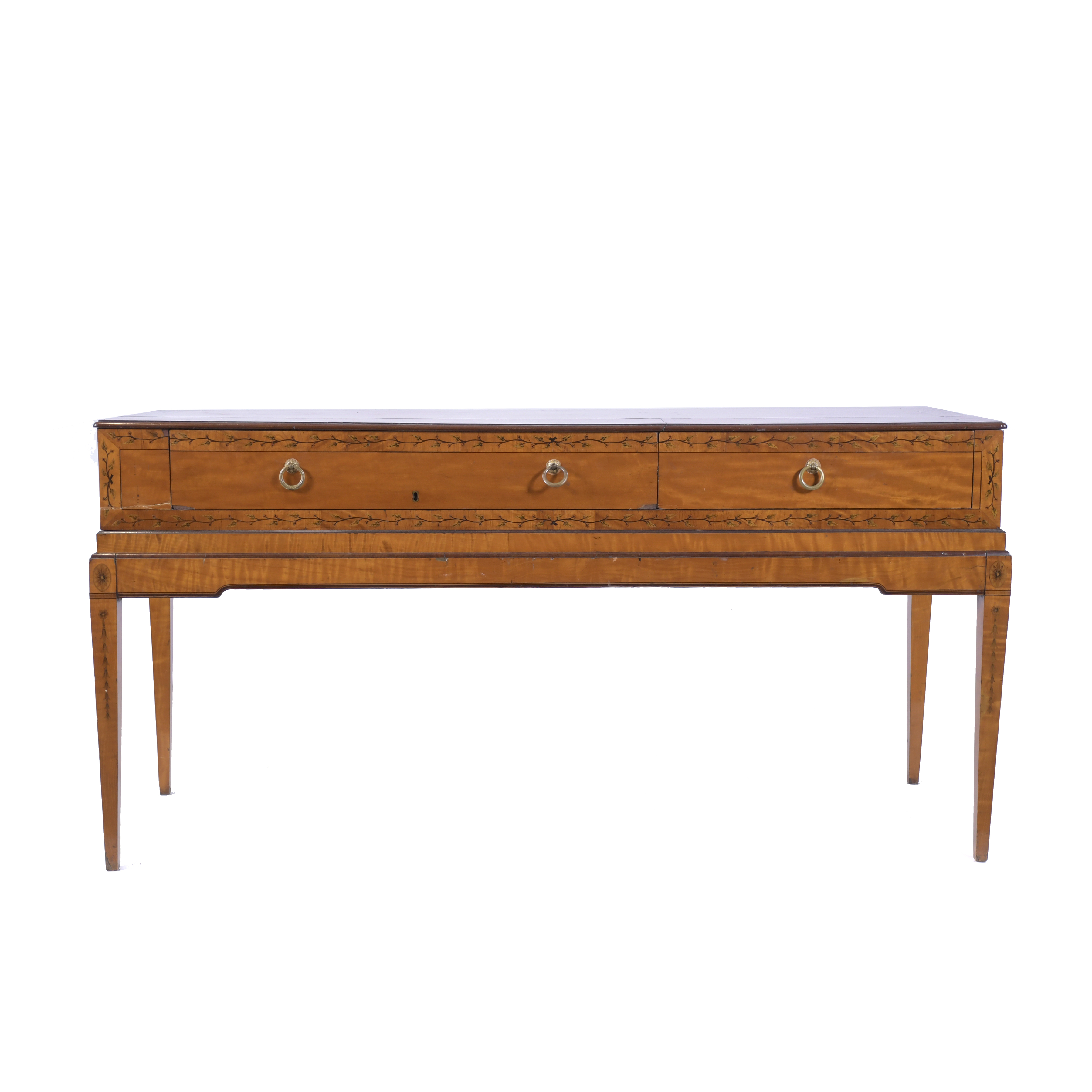 Fortepiano inglés transformado en escritorio, circa 1795 - 