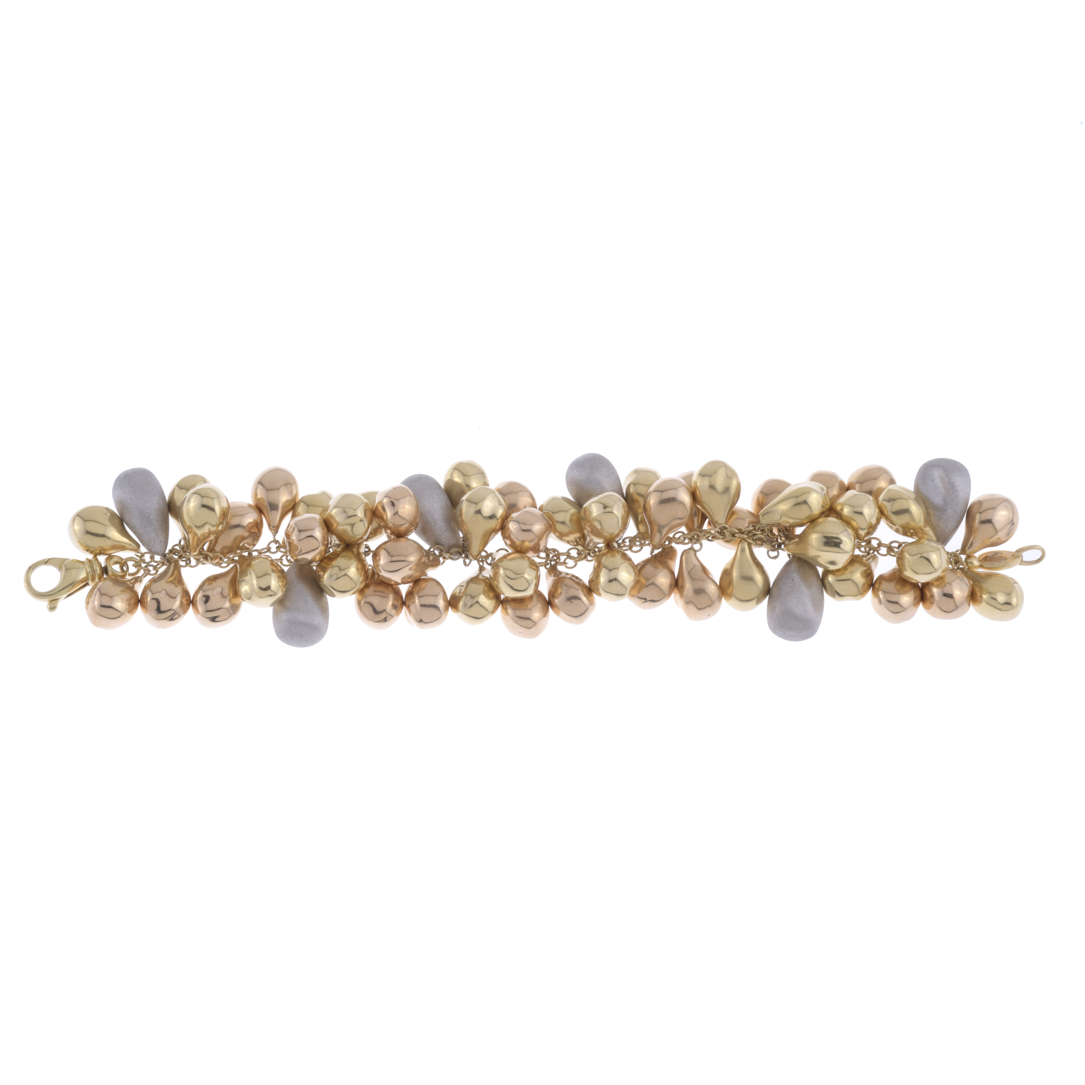 GOLD NUGGETS BRACELET.