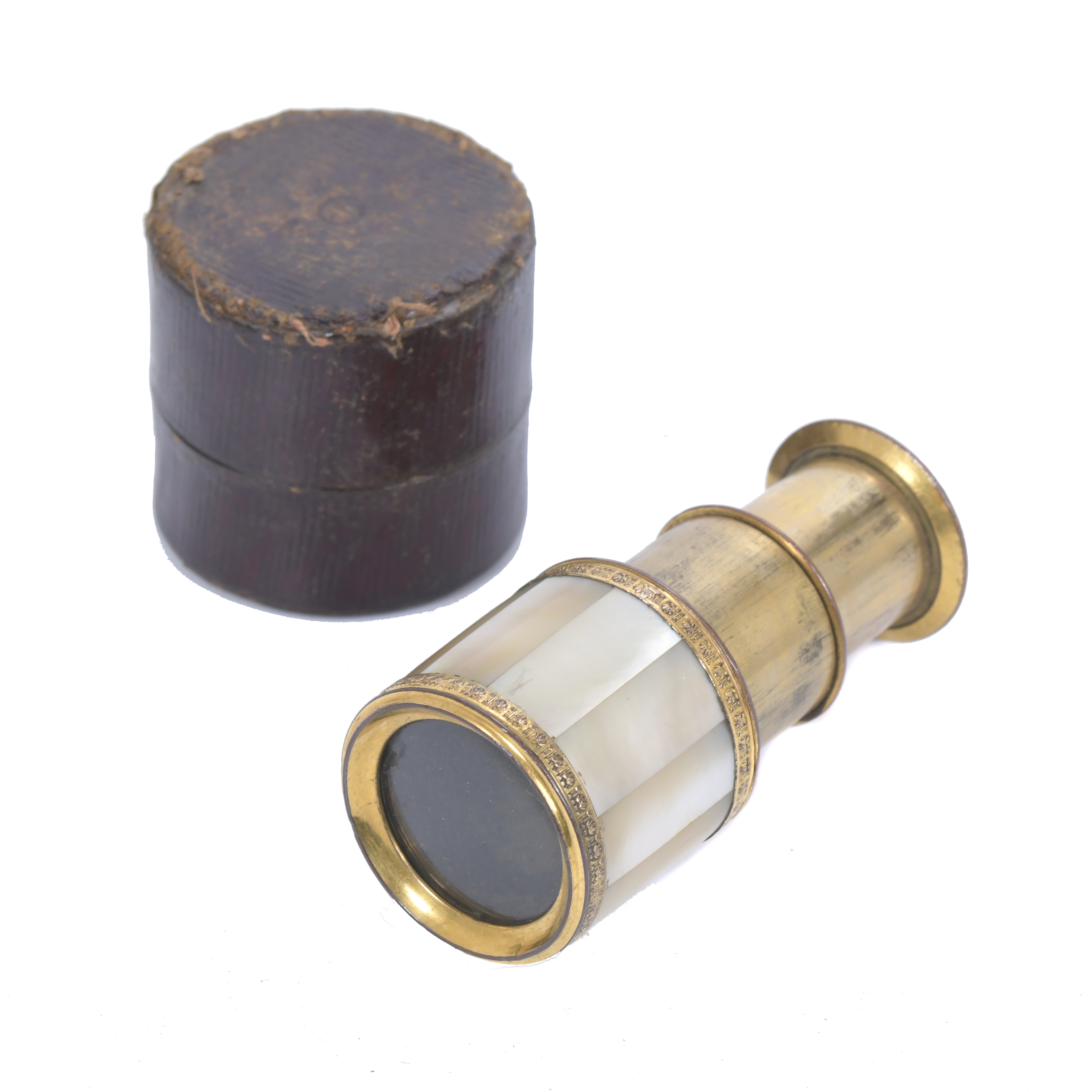 FRENCH POCKET SPYGLASS, CIRCA 1870