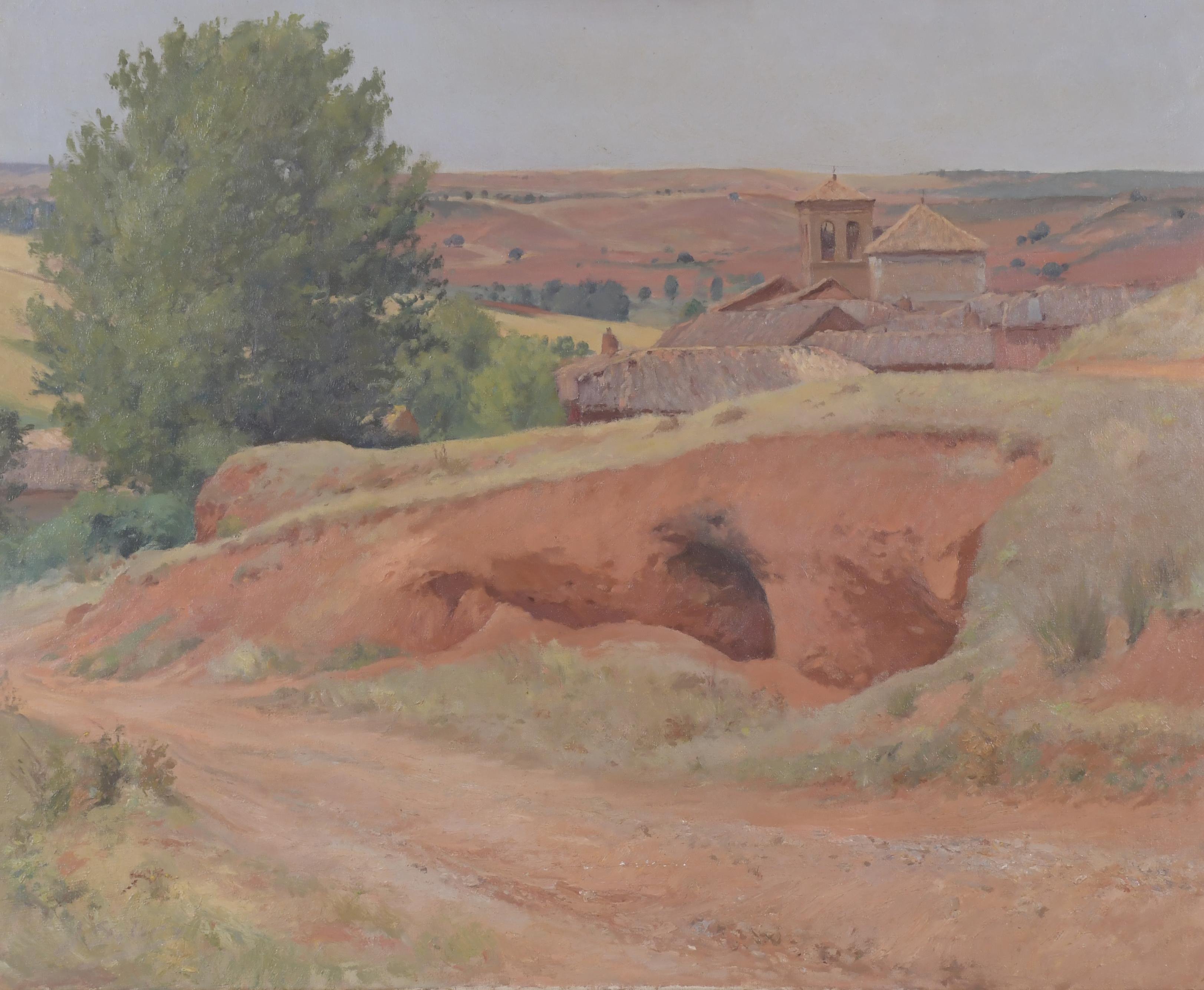 20TH CENTURY SPANISH SCHOOL. "LANDSCAPE".