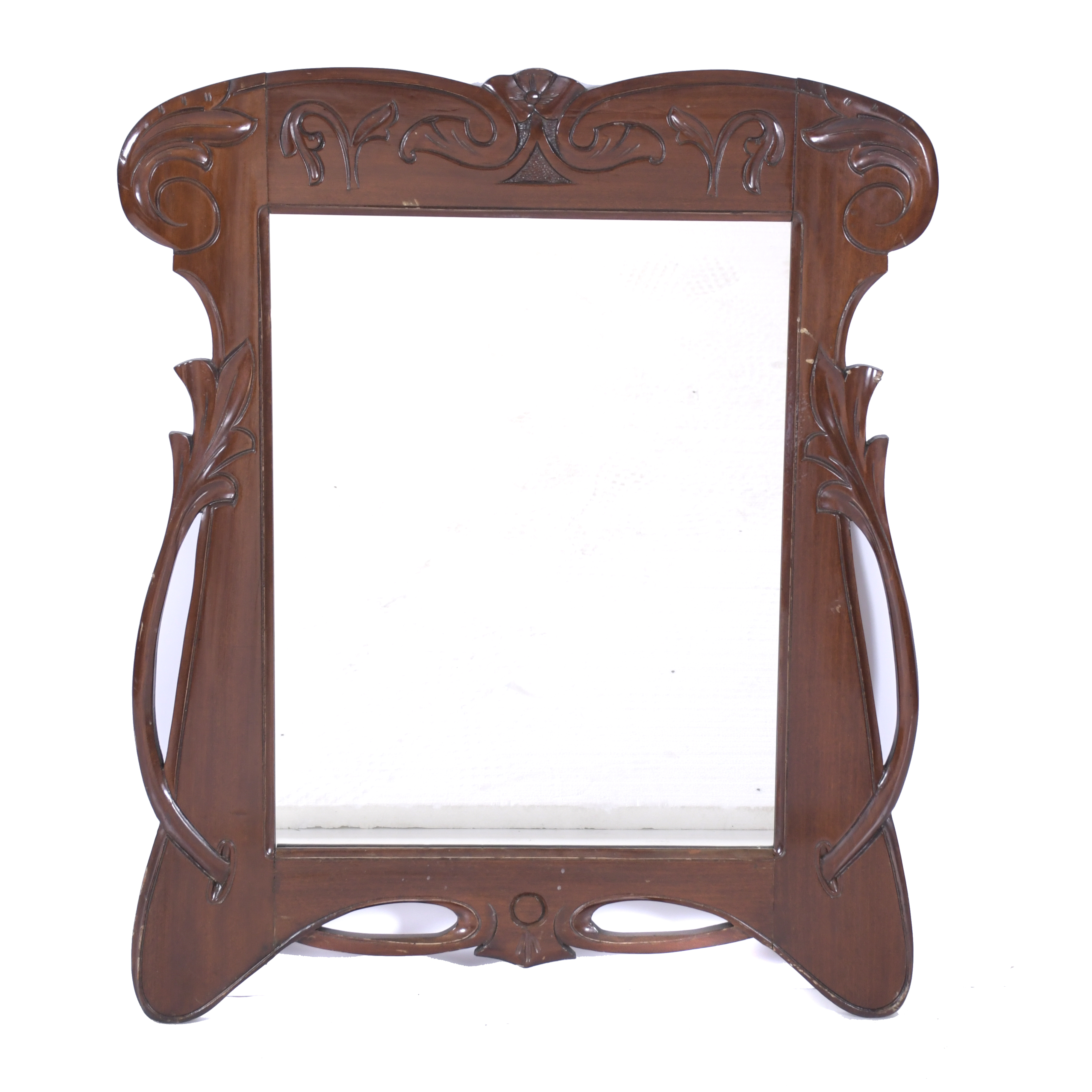 MODERNIST MIRROR, CIRCA 1900.