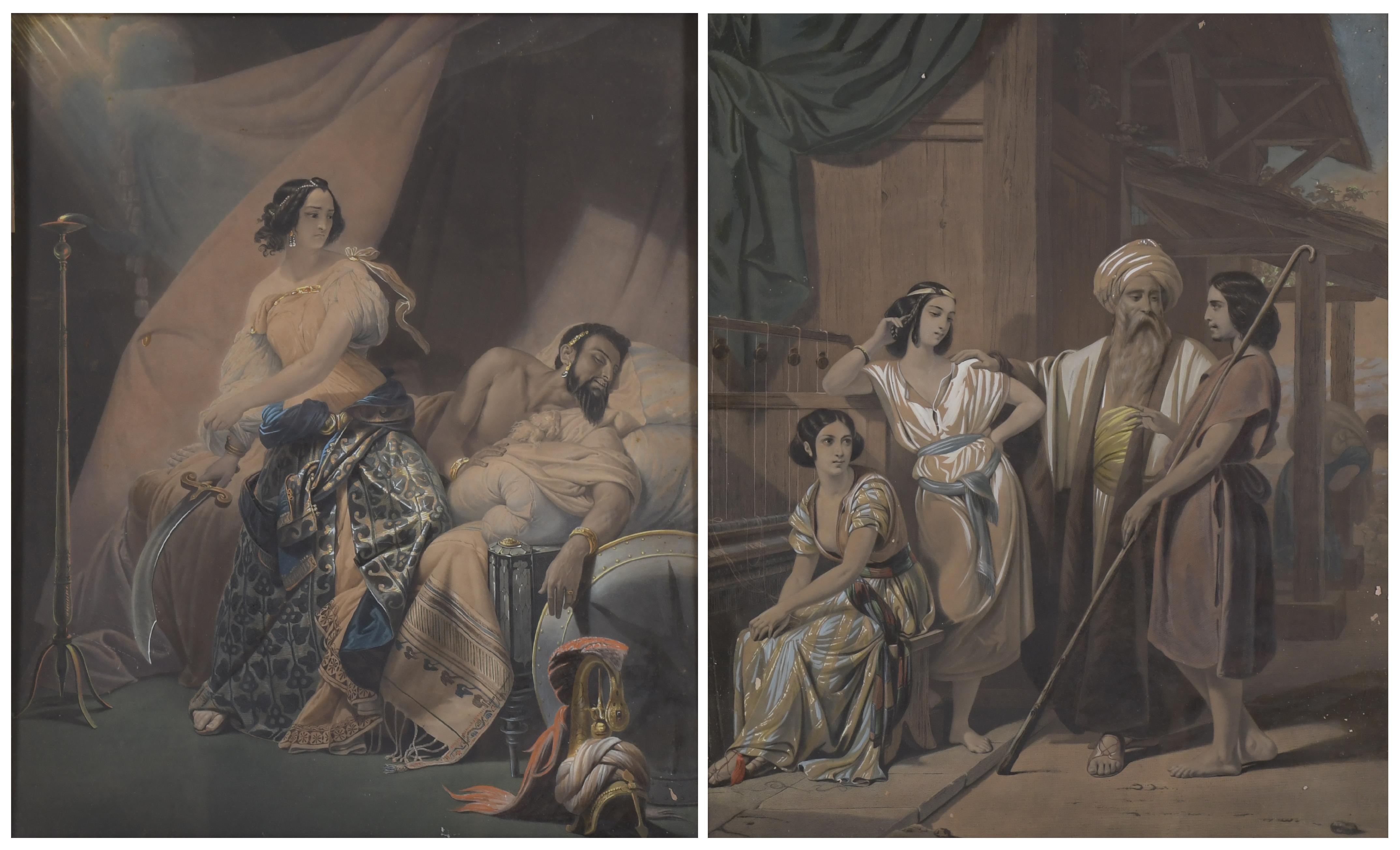 AFTER FREDERIC SCHOPIN (1804-1880). "JACOB IN LABAN&#39;S HOUSE