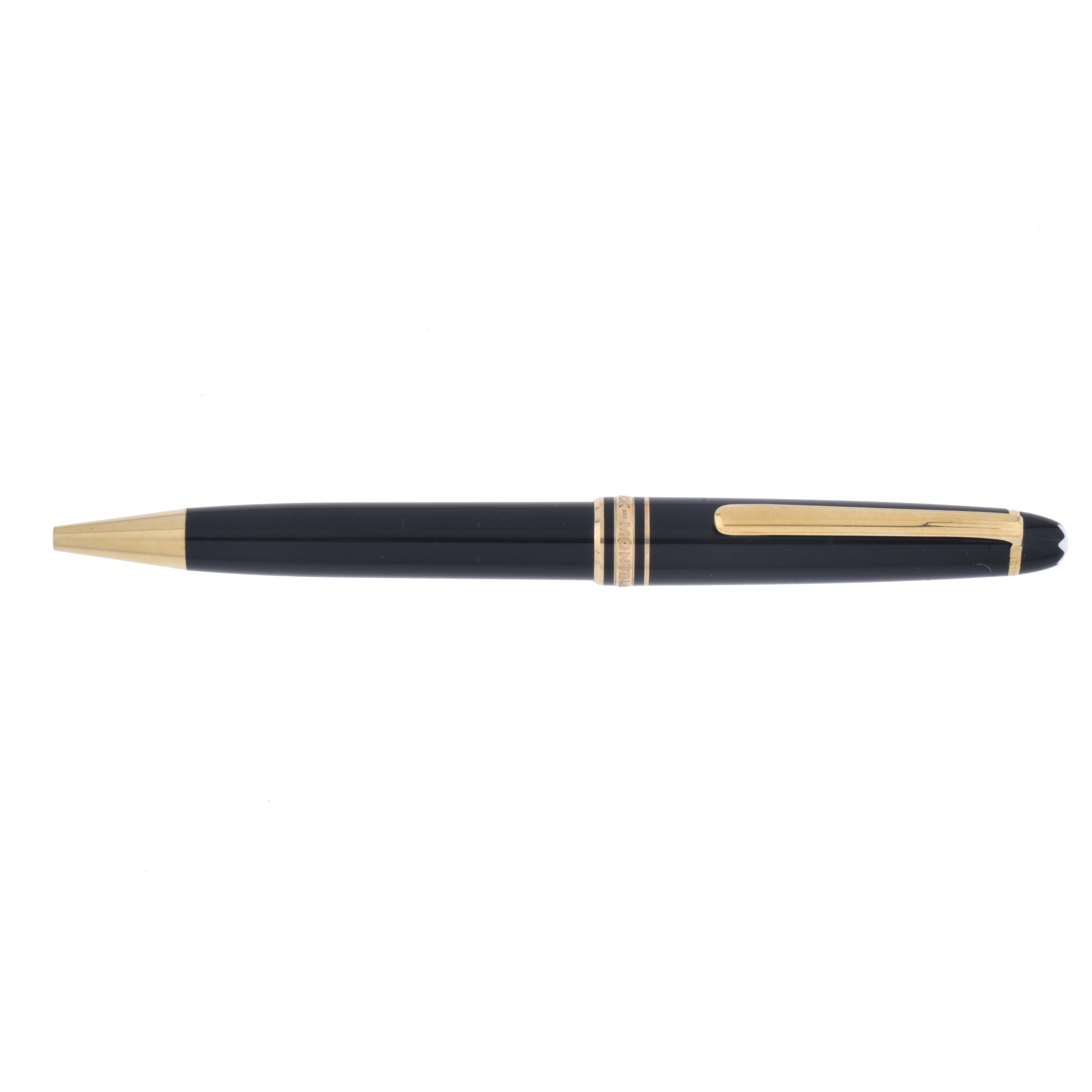 MONTBLANC.  Bolígrafo modelo "Meisterstück". 