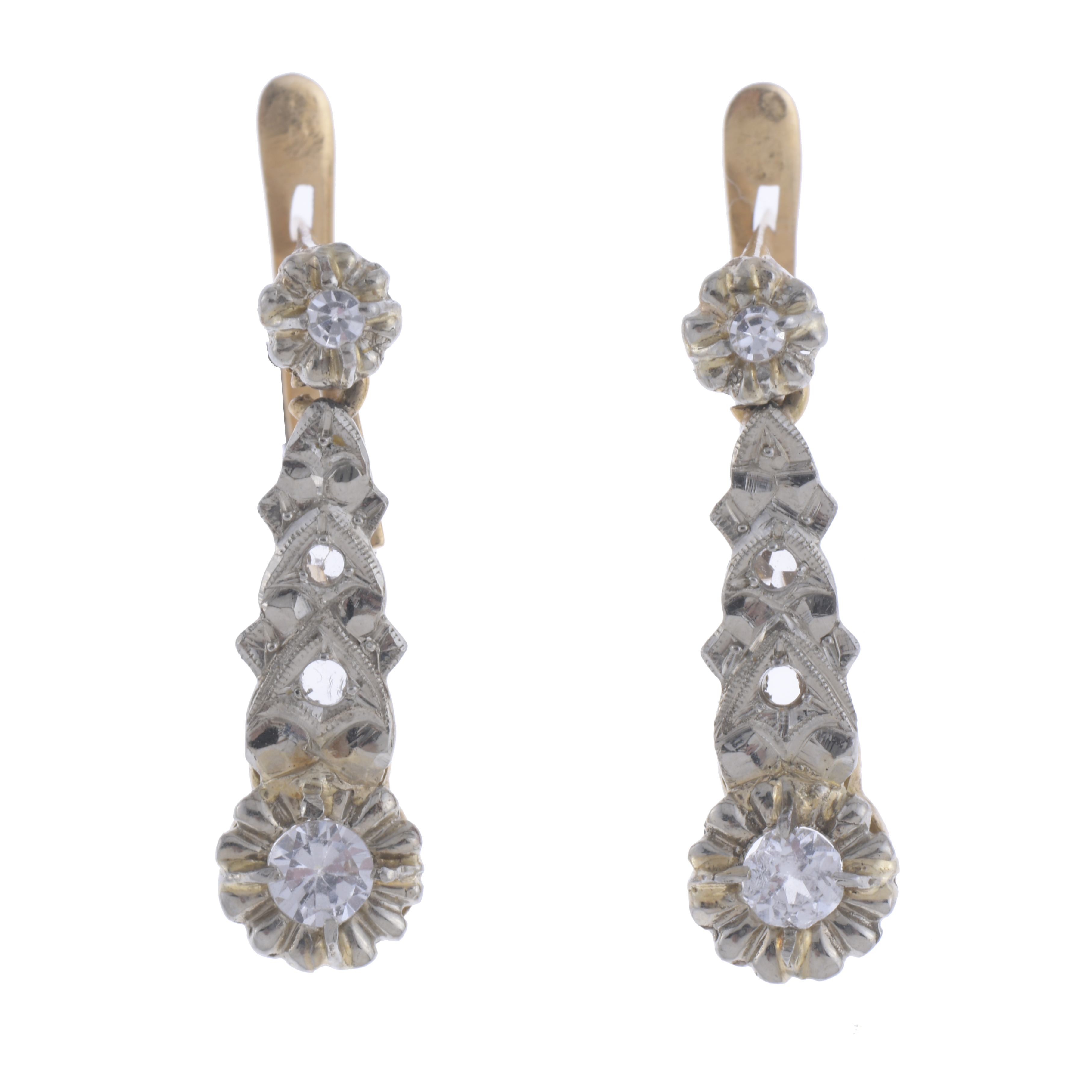 ALPHONSINE GIRANDOLE EARRINGS, FIRST QUARTER OF THE 20TH CE