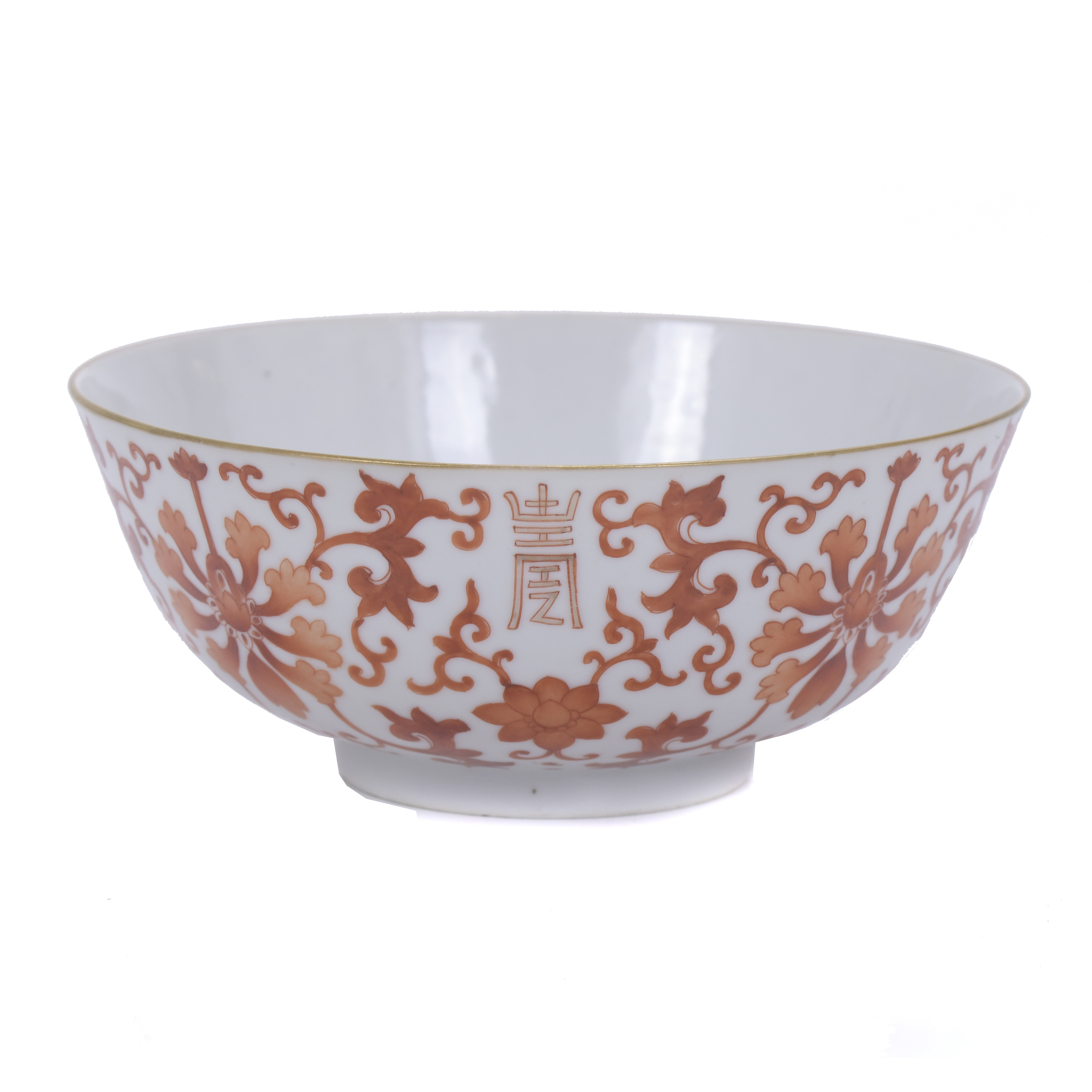 CHINESE PORCELAIN BOWL, 19TH CENTURY.