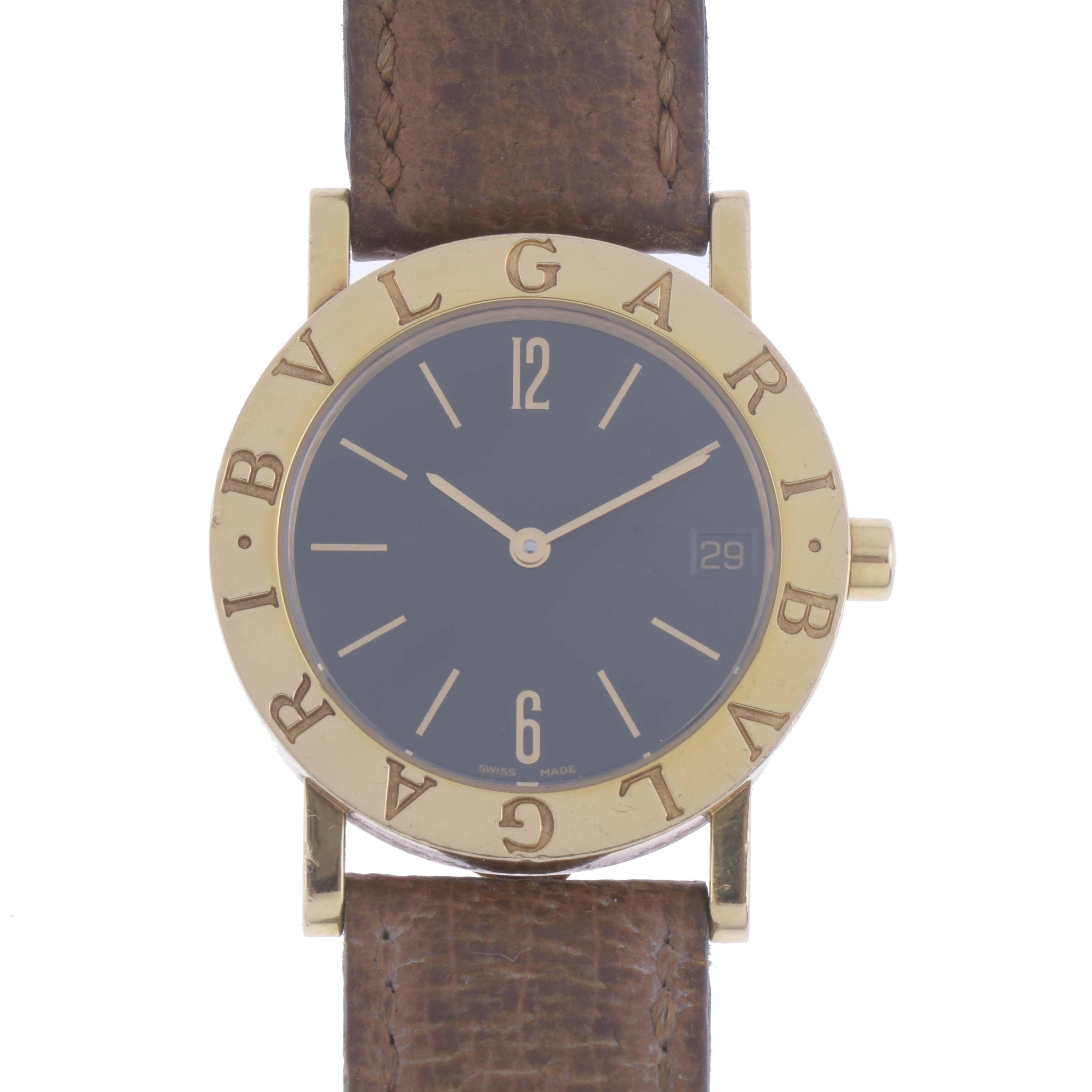 BULGARI, GOLD WRISTWATCH