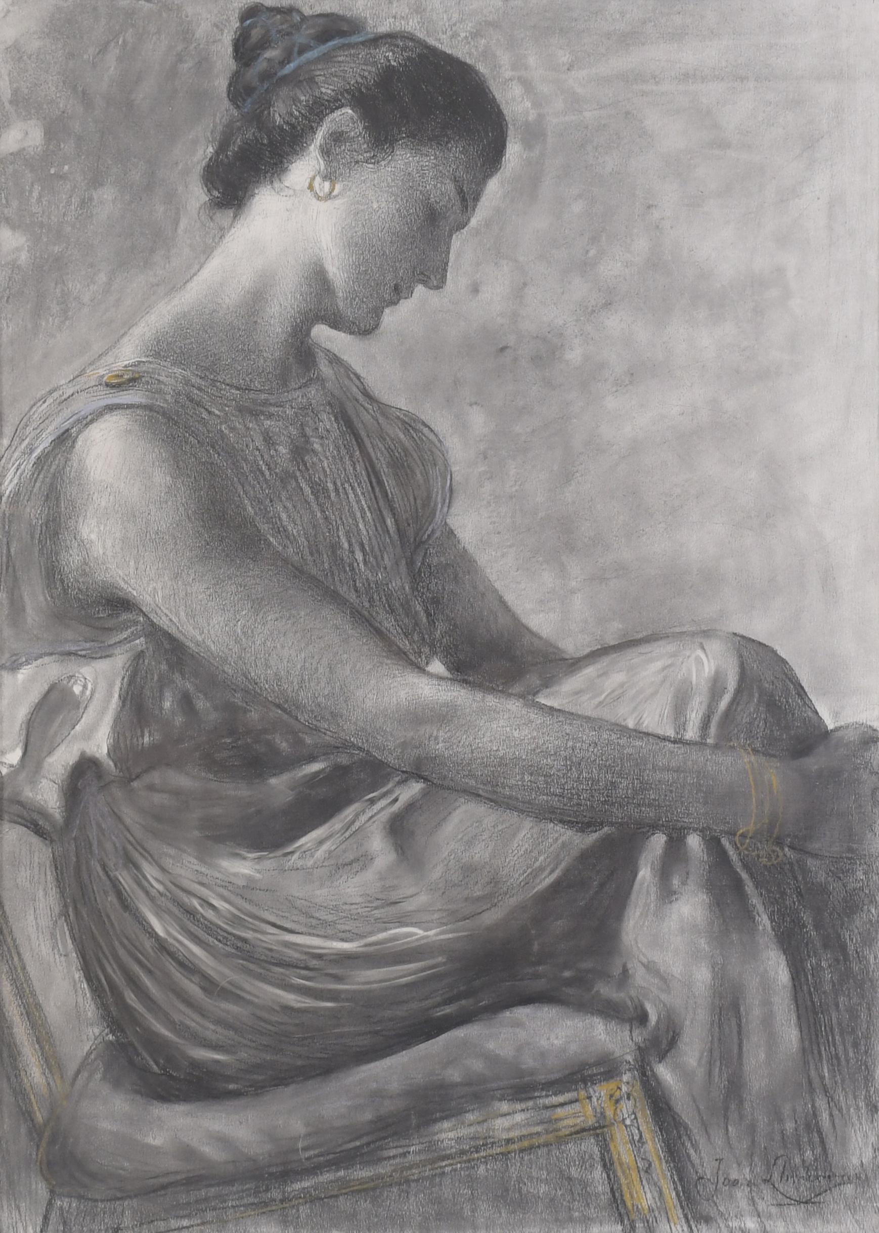 JOAN LLIMONA (1860-1926). "LADY".