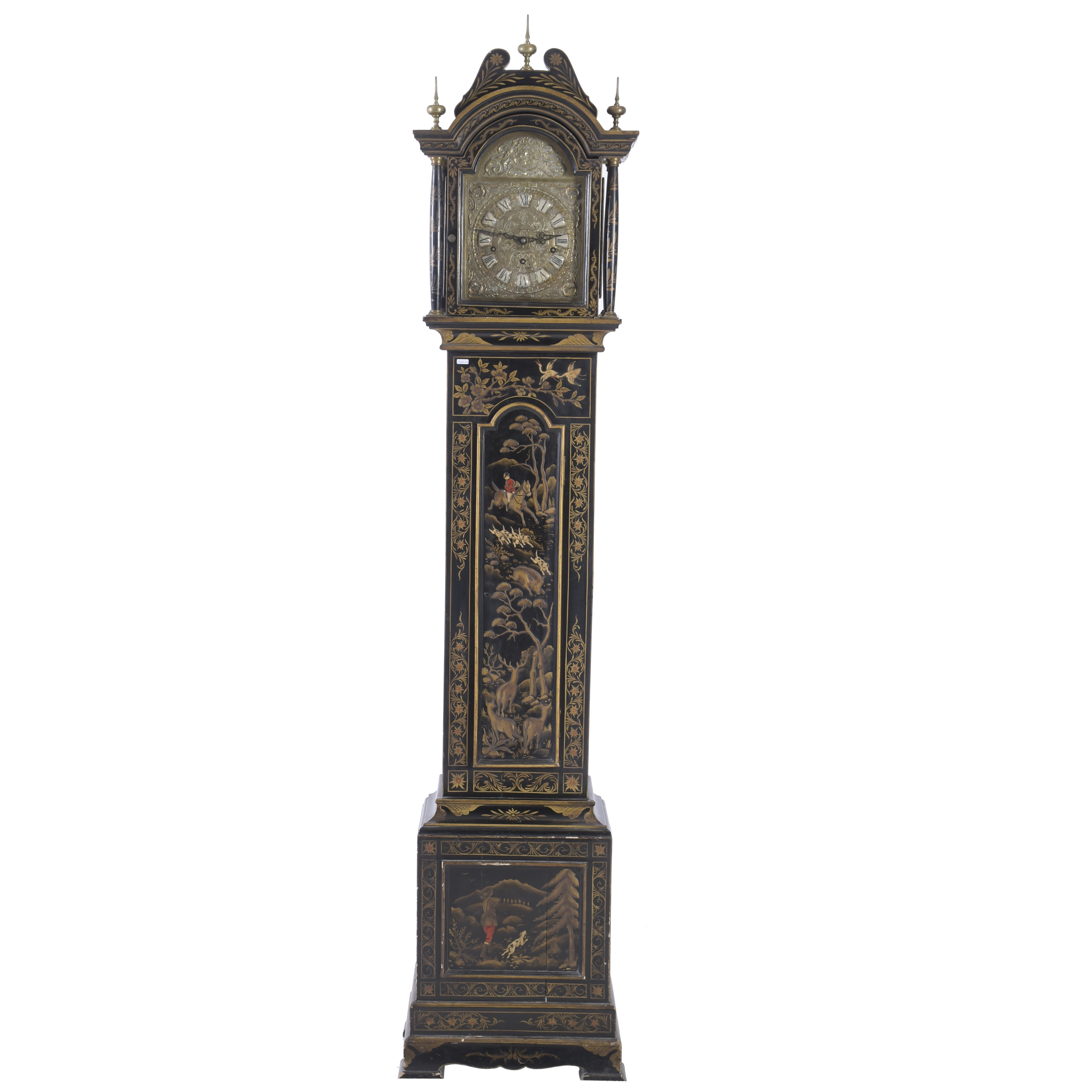 Reloj de pie tipo Valentí, med. siglo XX. 
