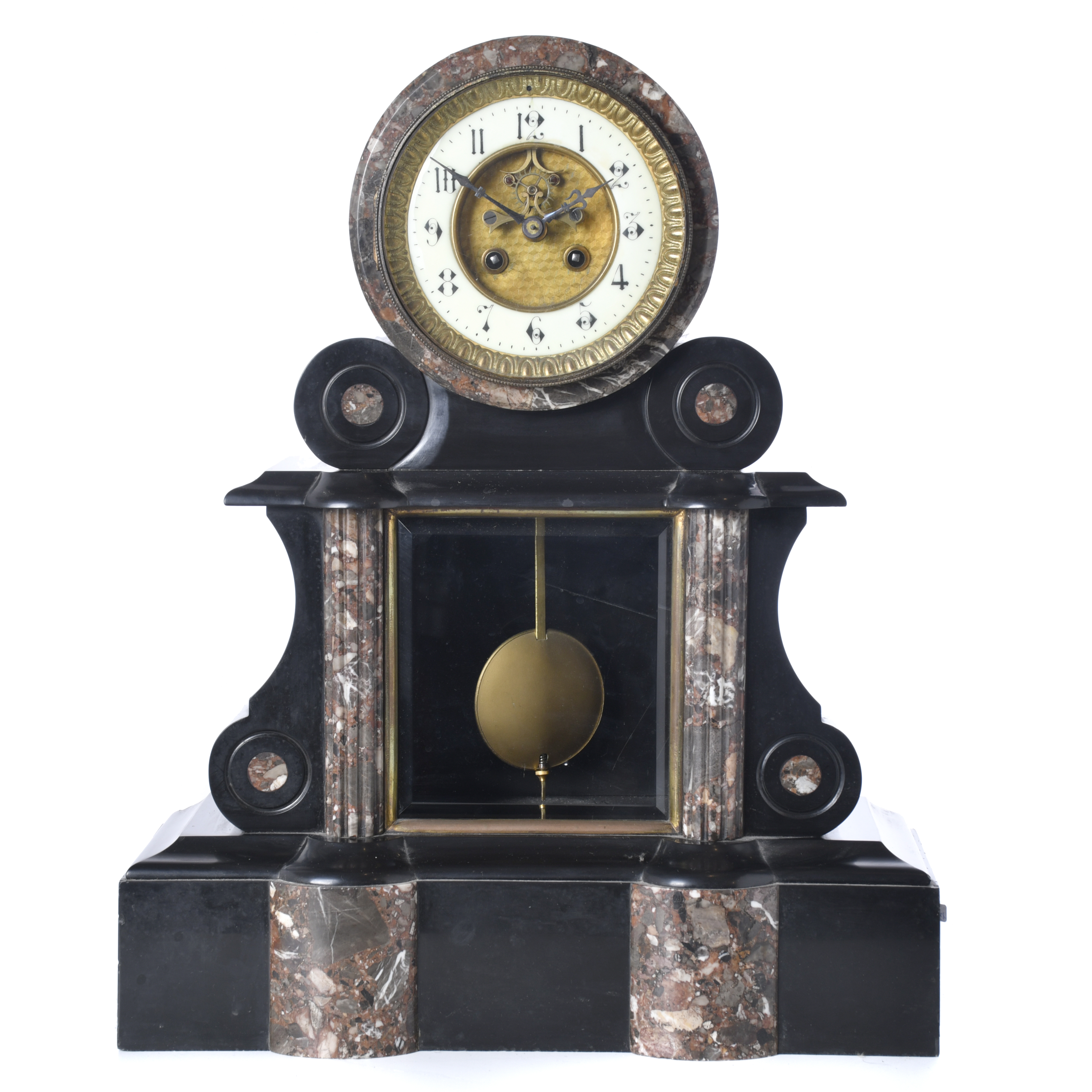 Art Deco table clock, circa 1920.