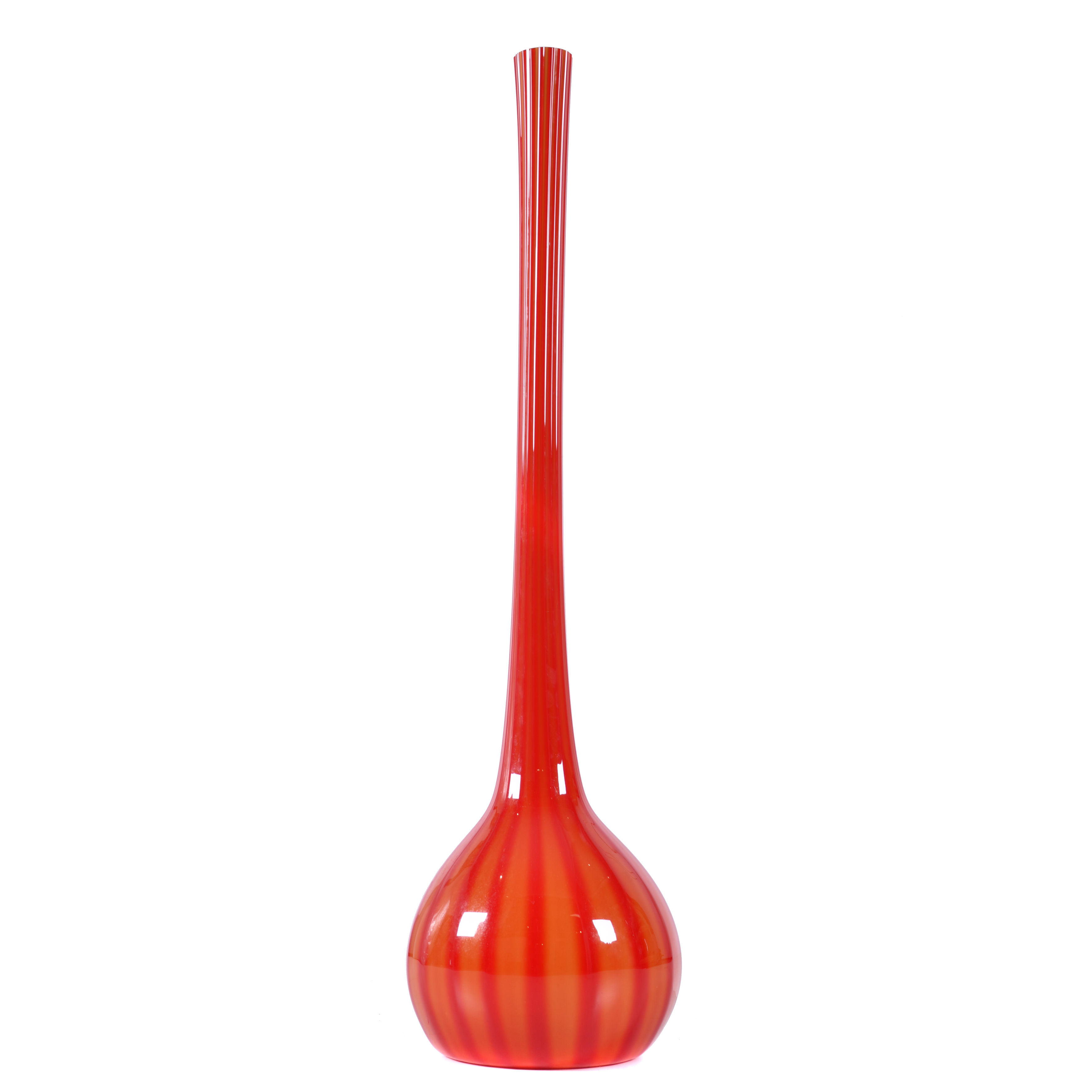 AFTER MODELS BY CARLO MORETTI. Murano glass vase, 20th cent