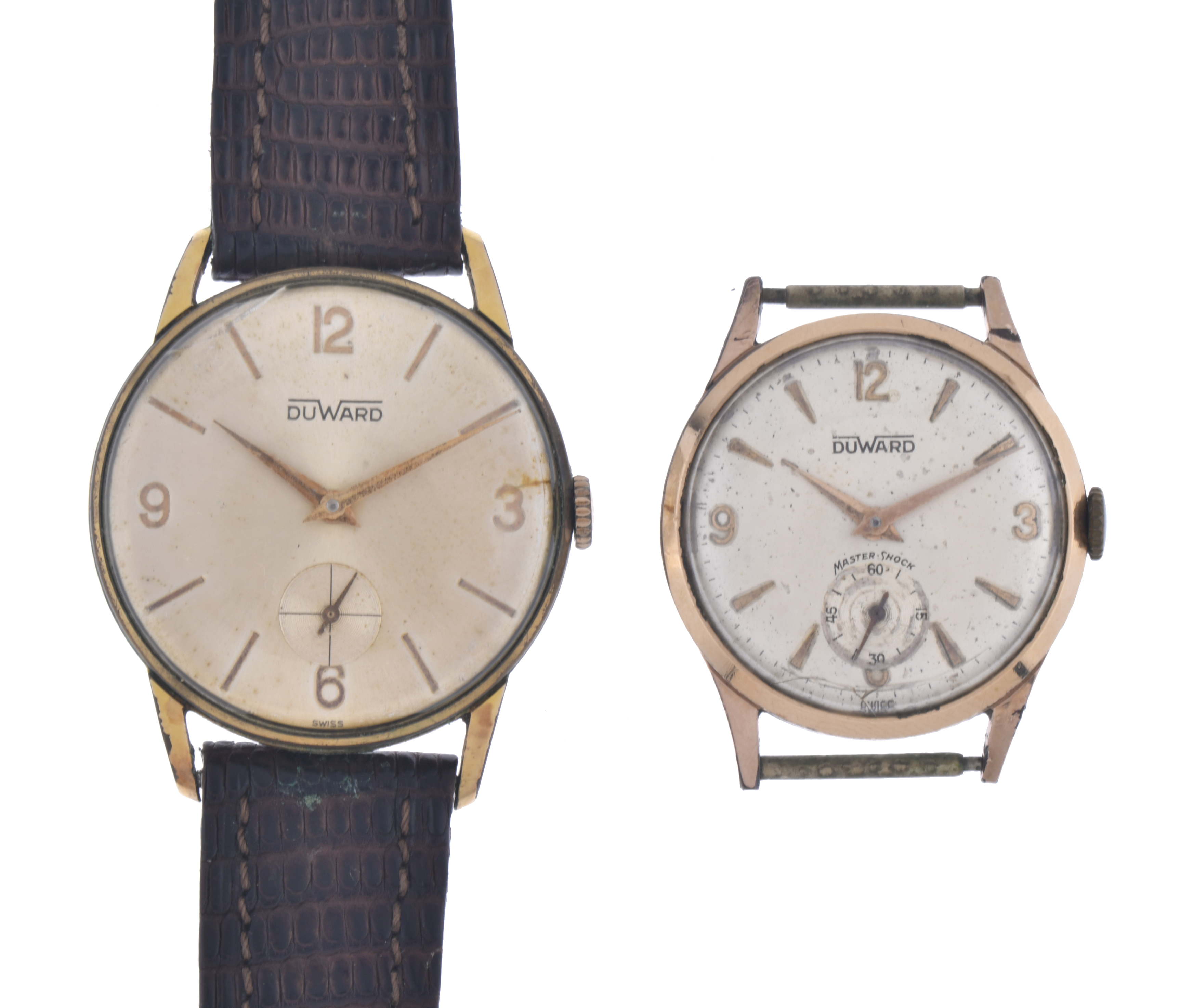 DUWARD, Pareja de relojes de pulsera.