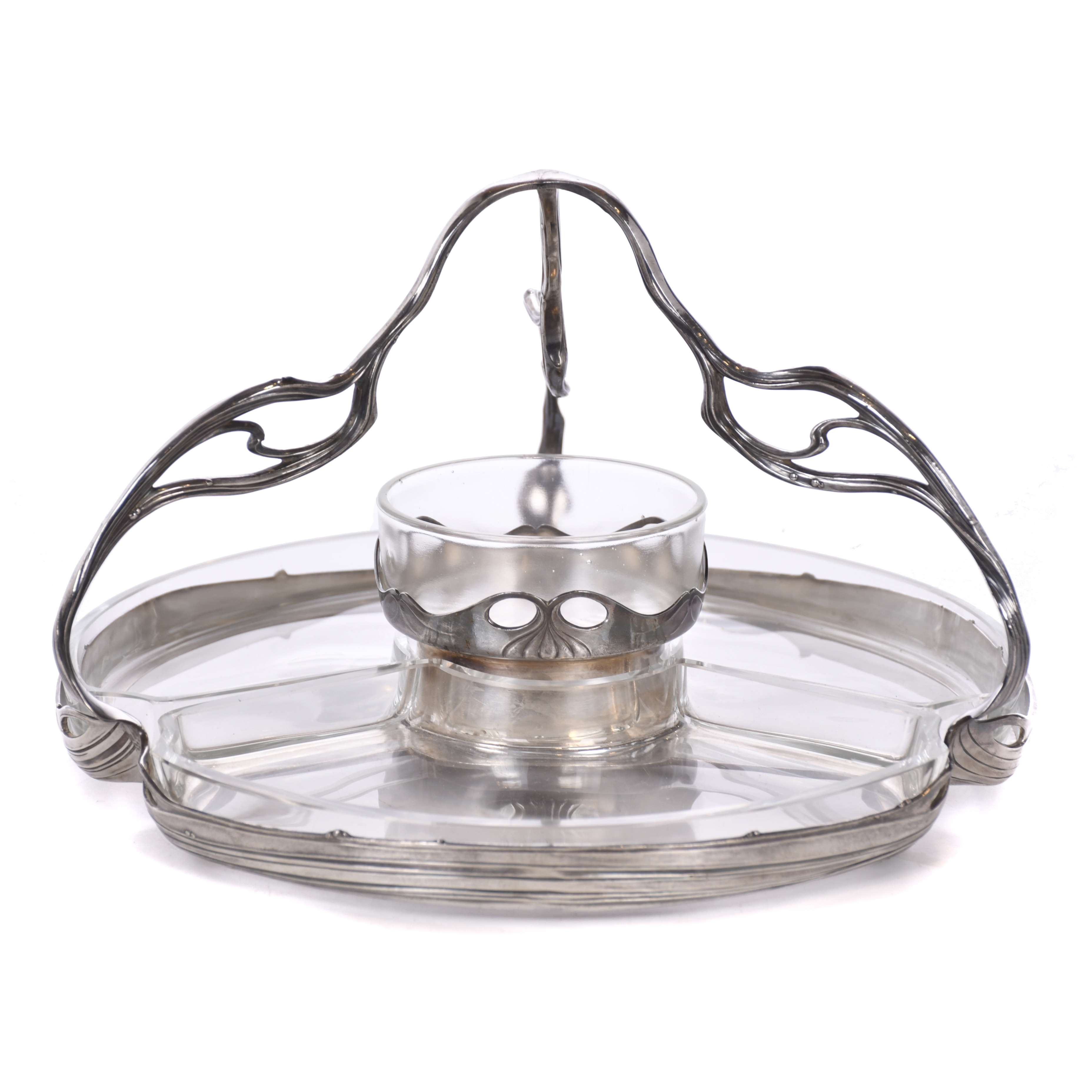 ORIVIT. Art Nouveau tray, 20th century.