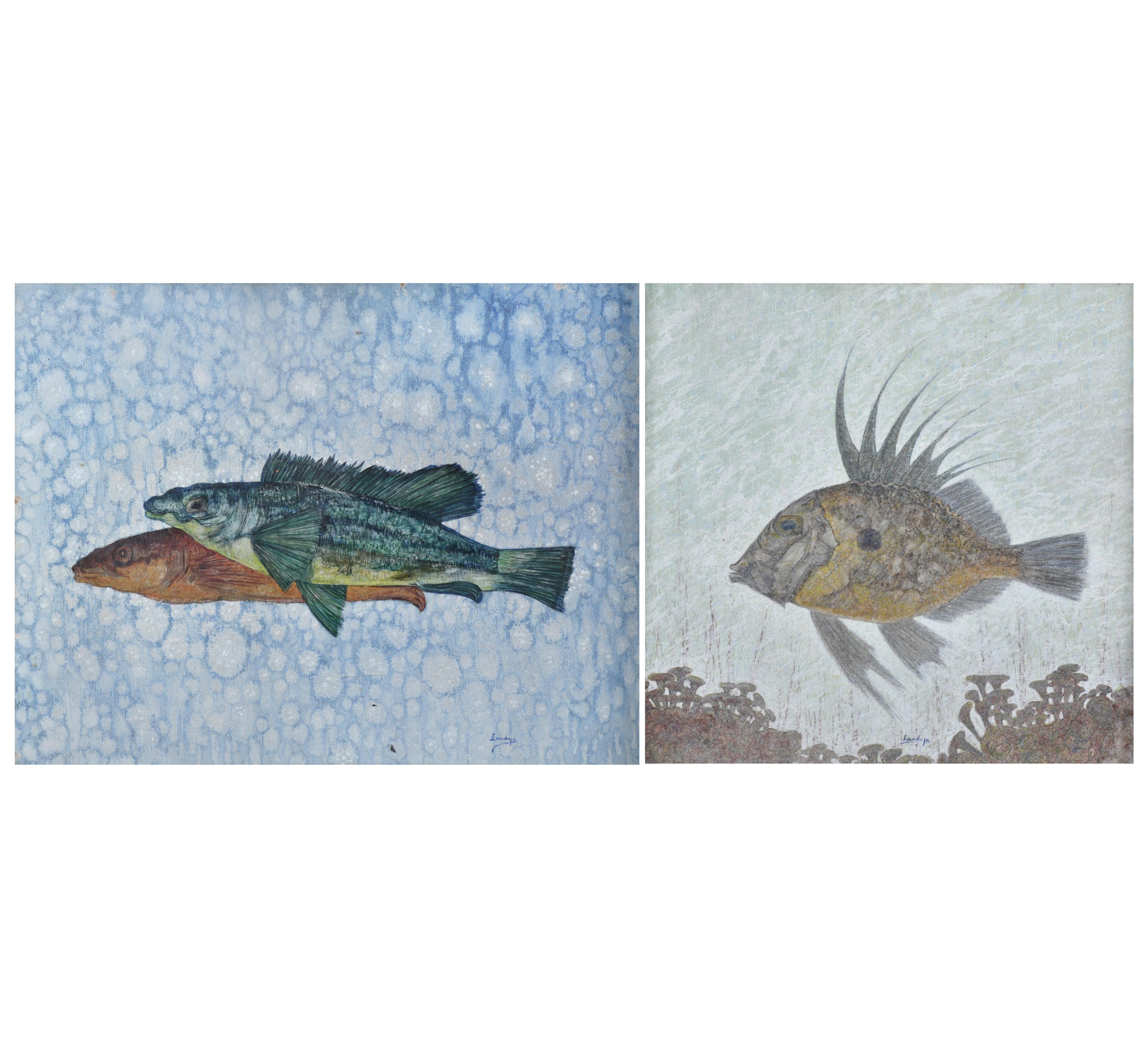 APOLINAR LANDAJO (XX). "Peces".  