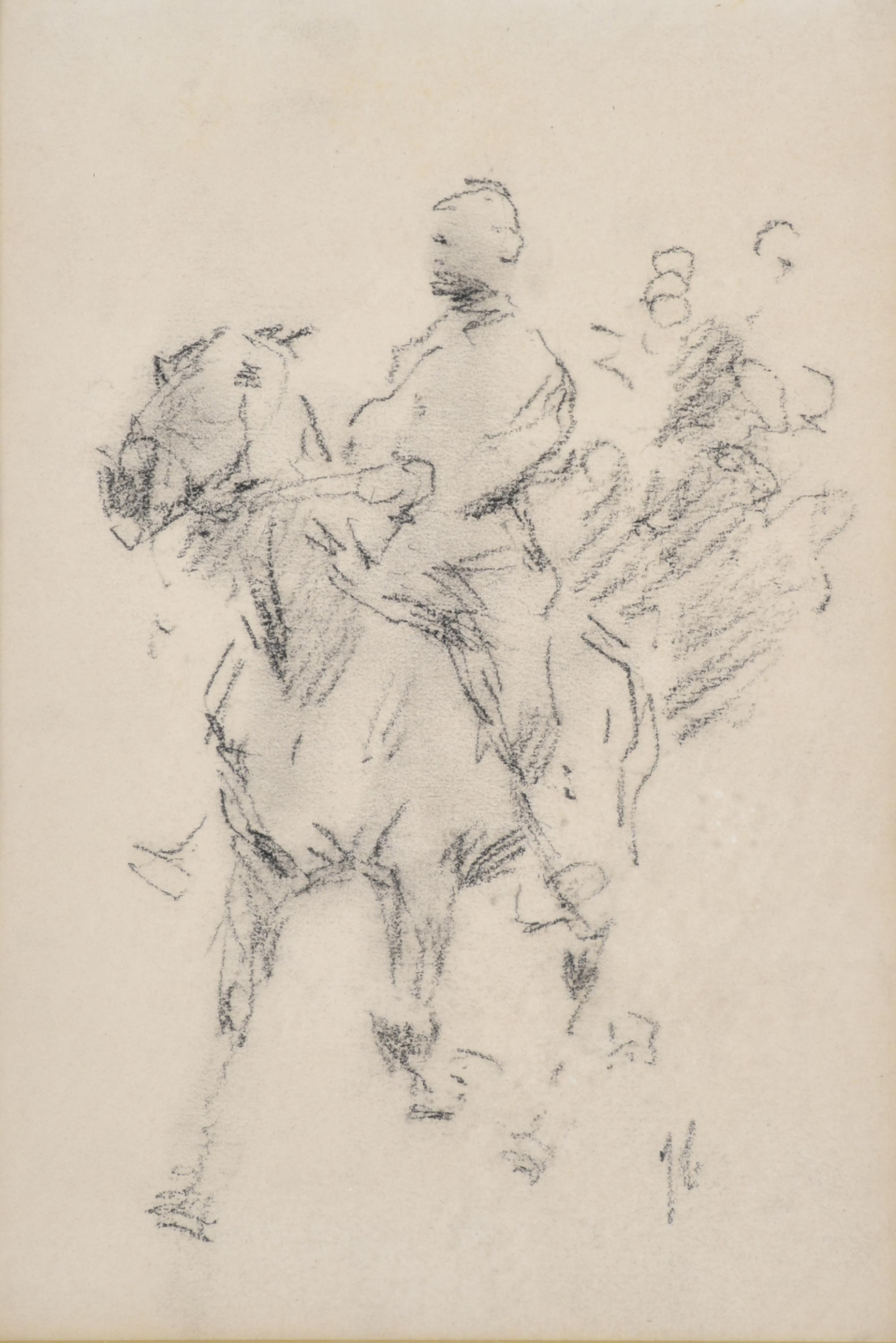 JOSEP CUSACHS I CUSACHS (1851-1908). ‘Sketch from life, man