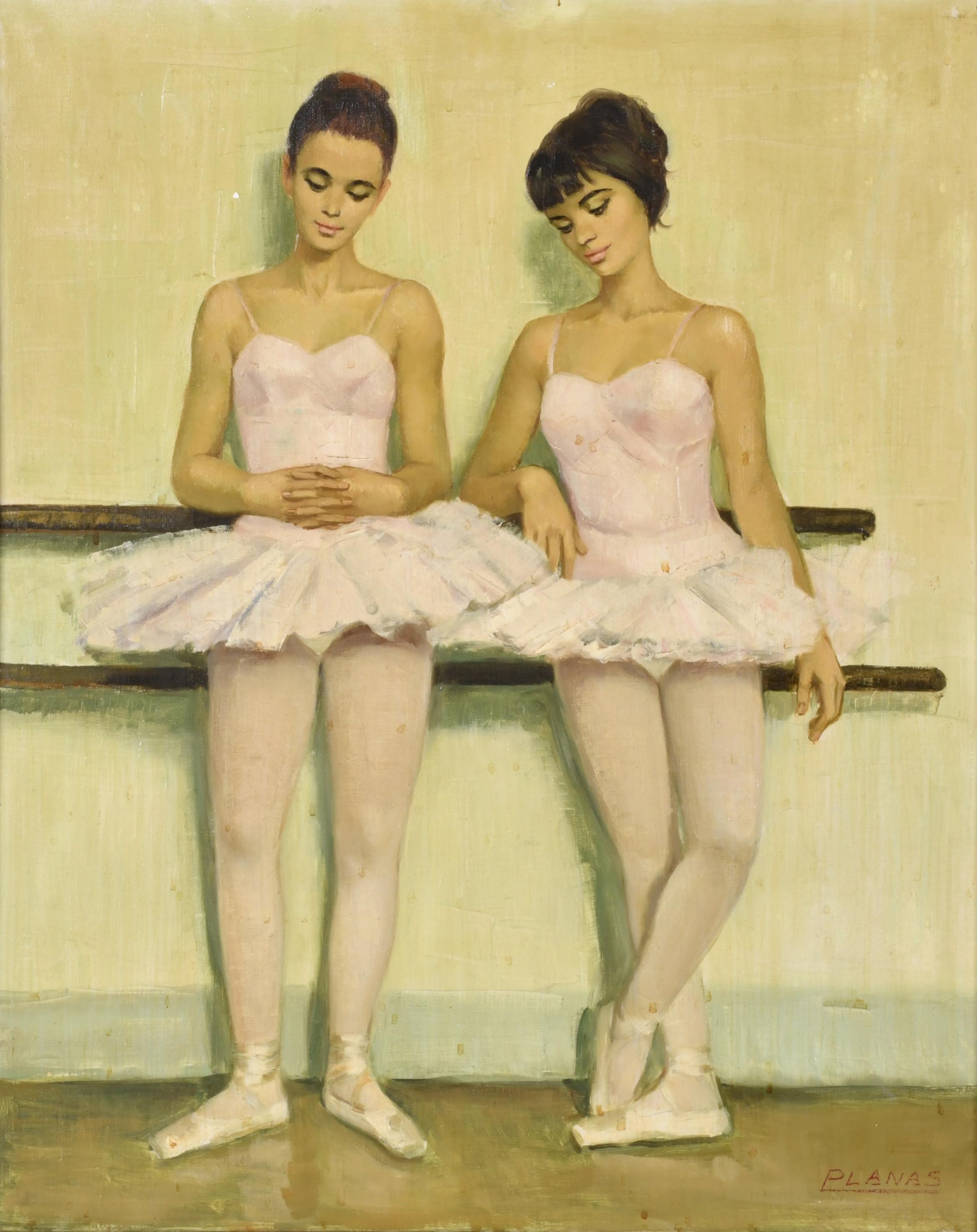 20TH CENTURY SPANISH SCHOOL. &#39;Ballerinas&#39;.
