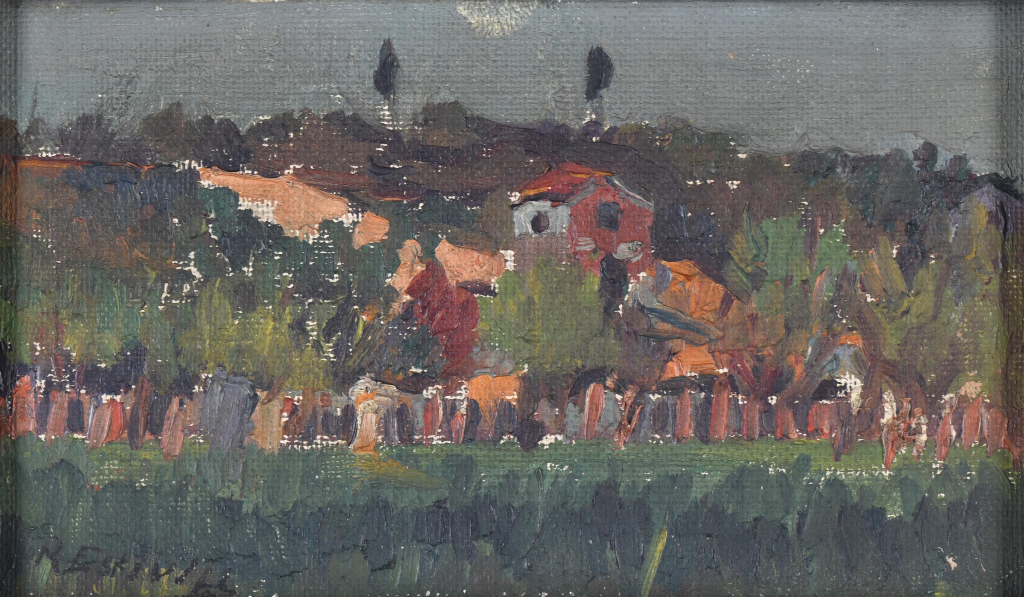 RICARDO ESTIVILL DE LLORACH (1879-1952). &#39;Landscape&#39;.