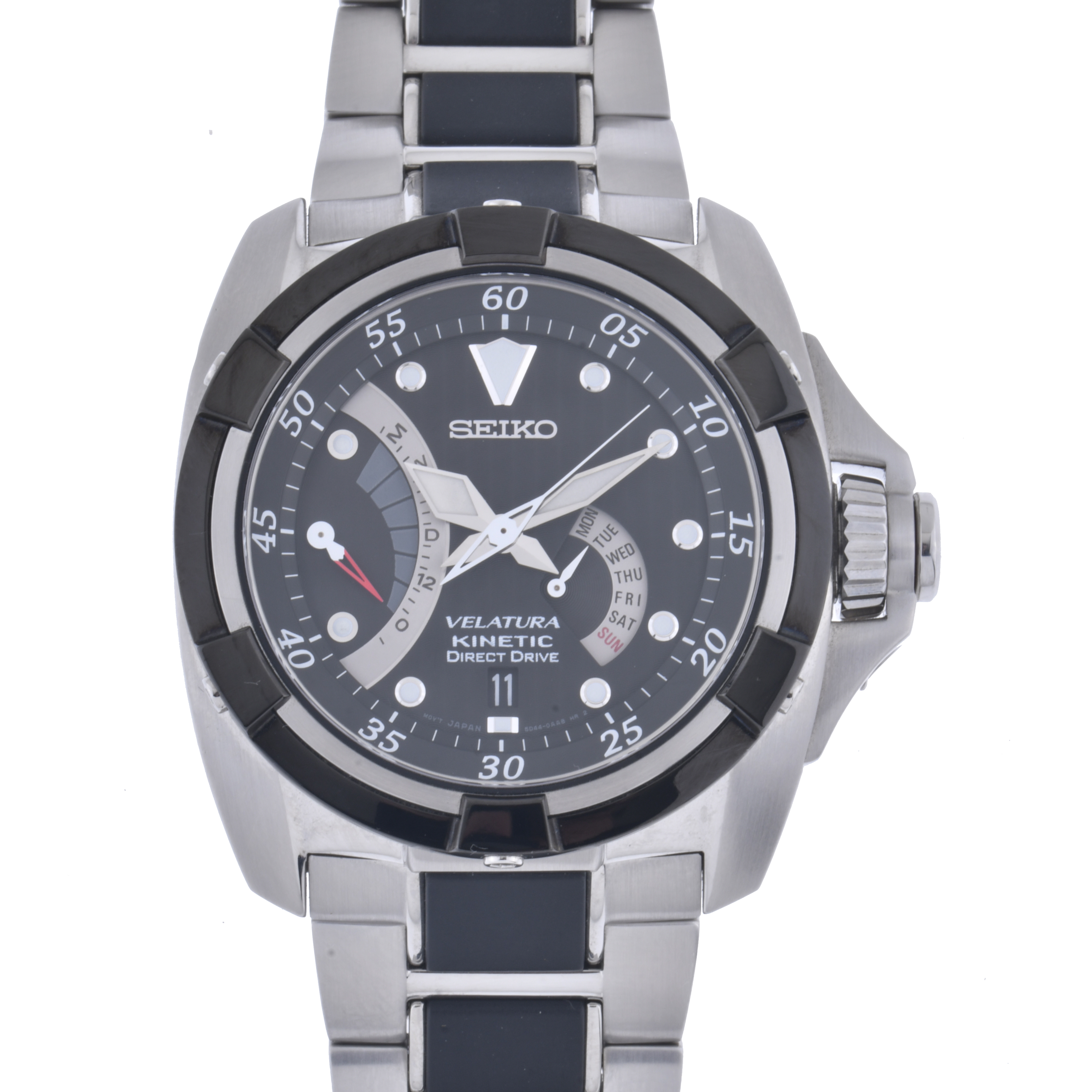SEIKO "Velatura Kinetic", wristwatch.