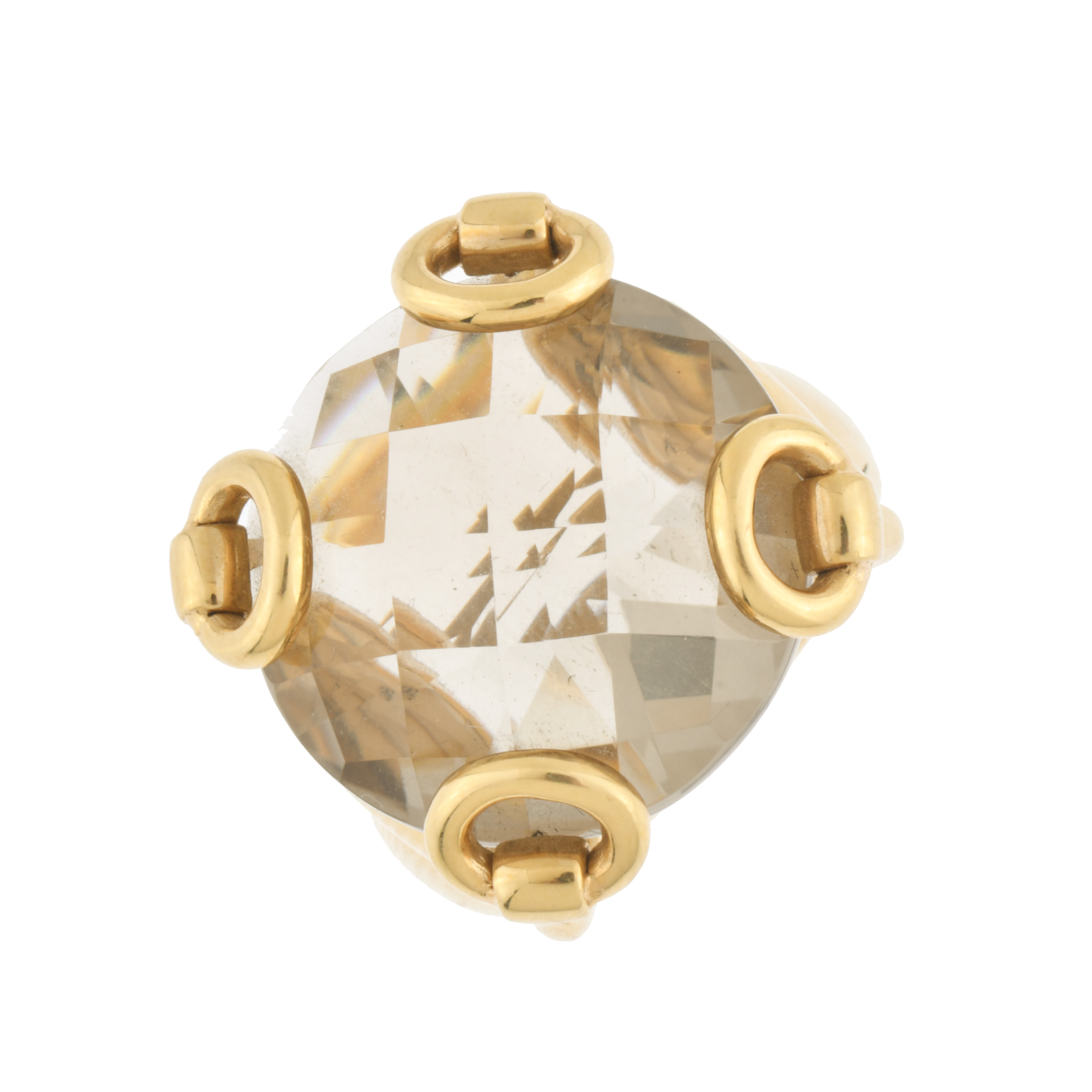 GUCCI, ring with fumé quartz.