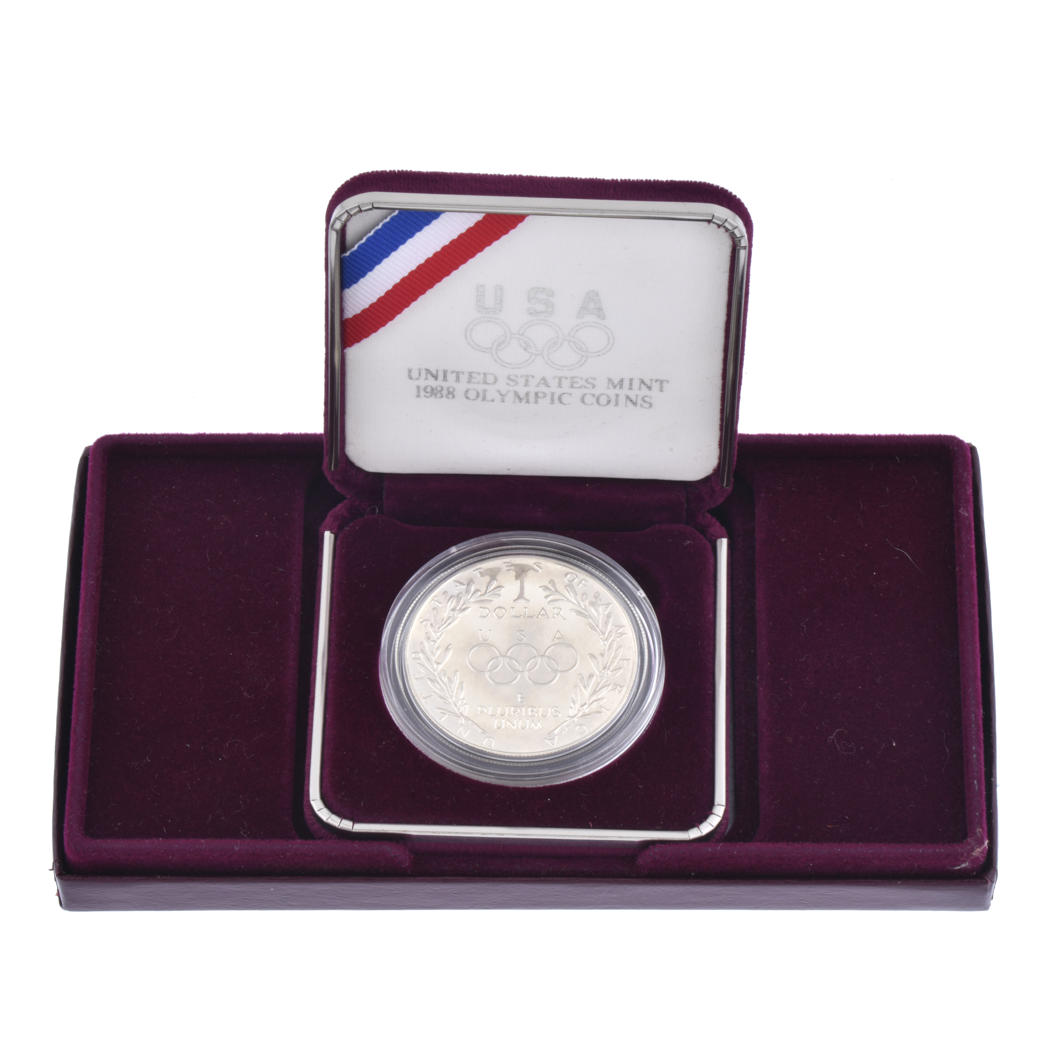 One dollar silver coin, commemorative of the Atlanta Olympi