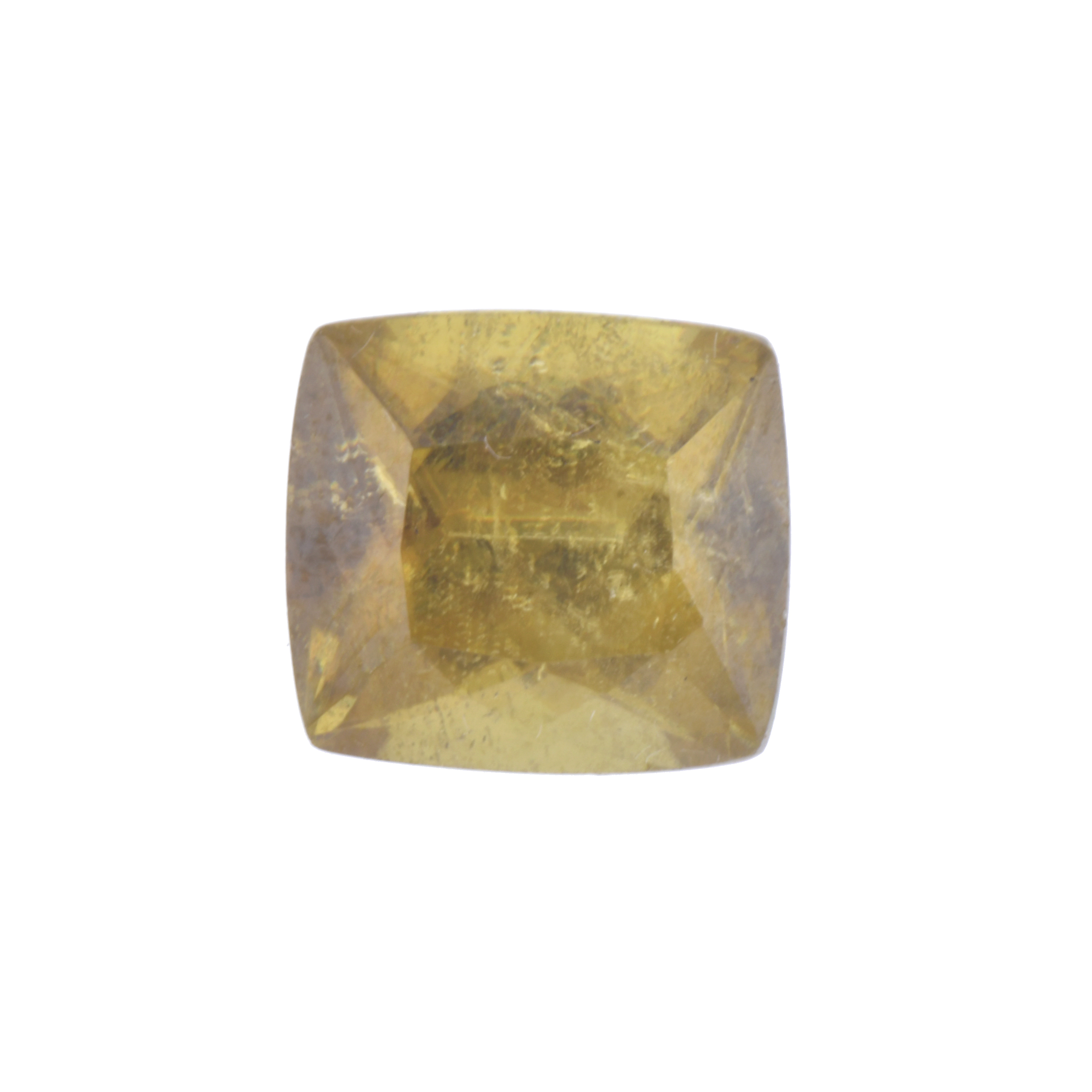 Unmounted, bright yellow sphene.