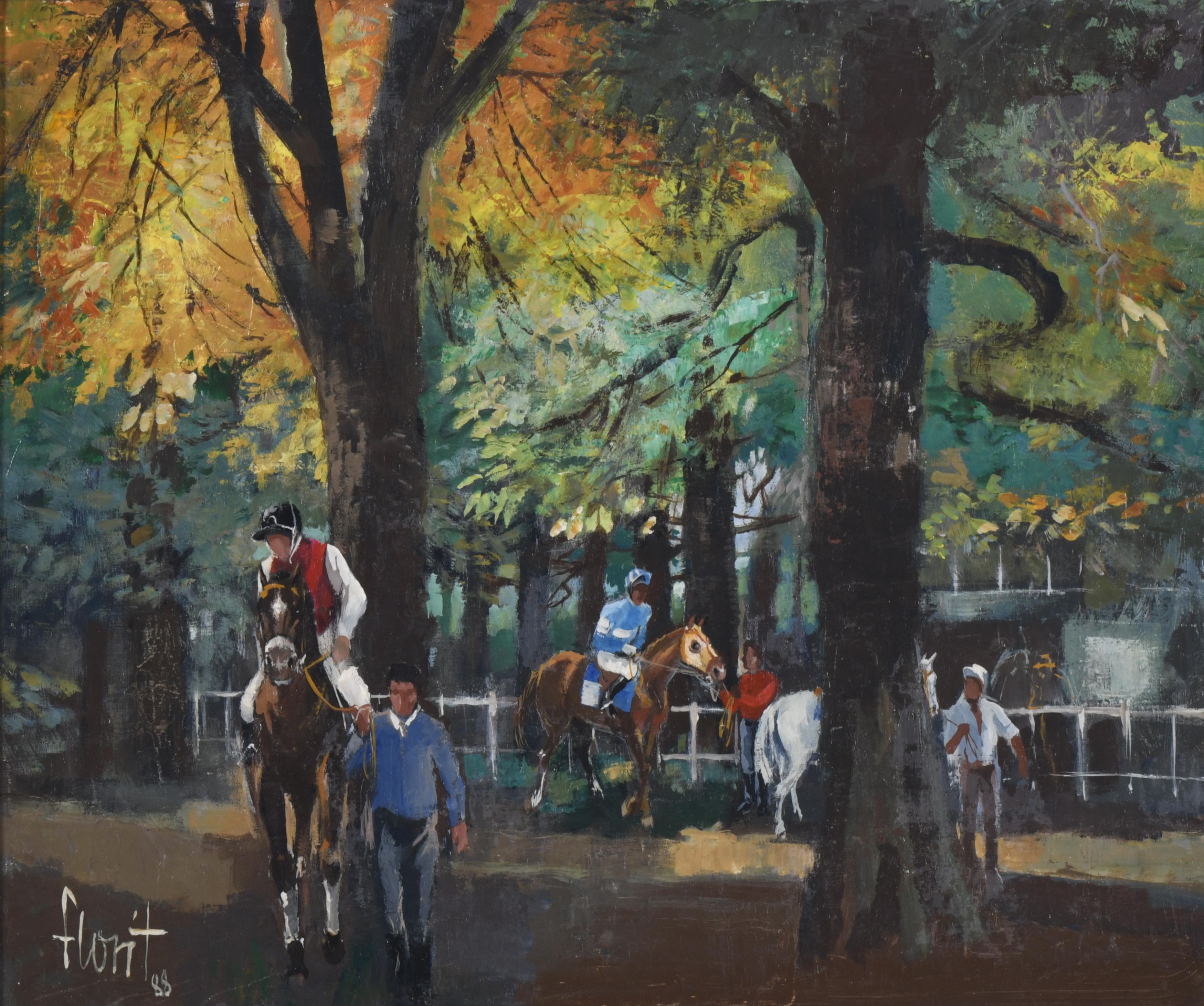 JOSÉ LUIS FLORIT RODERO (1909-2001). ‘Hippodrome’, 1988.