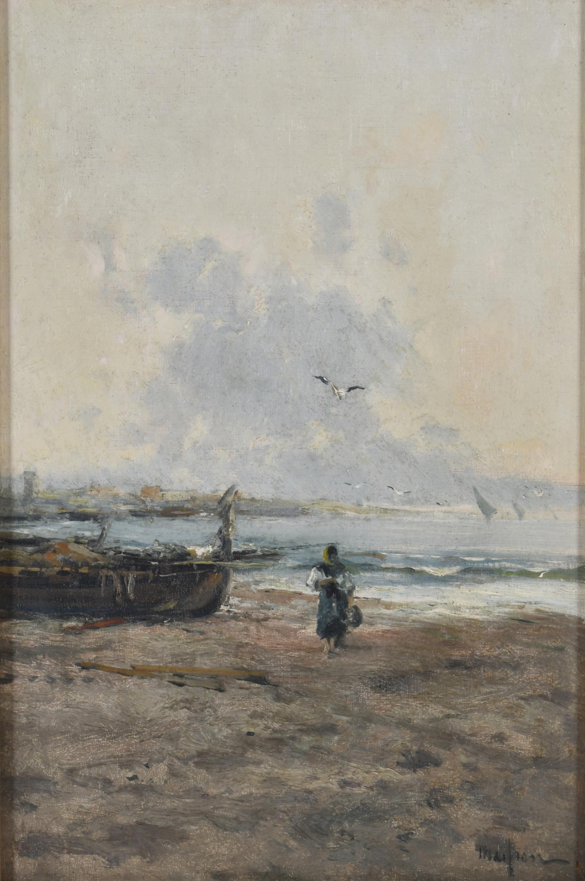 ELISEU MEIFRÉN ROIG (1859-1940). &#39;Seascape&#39;.