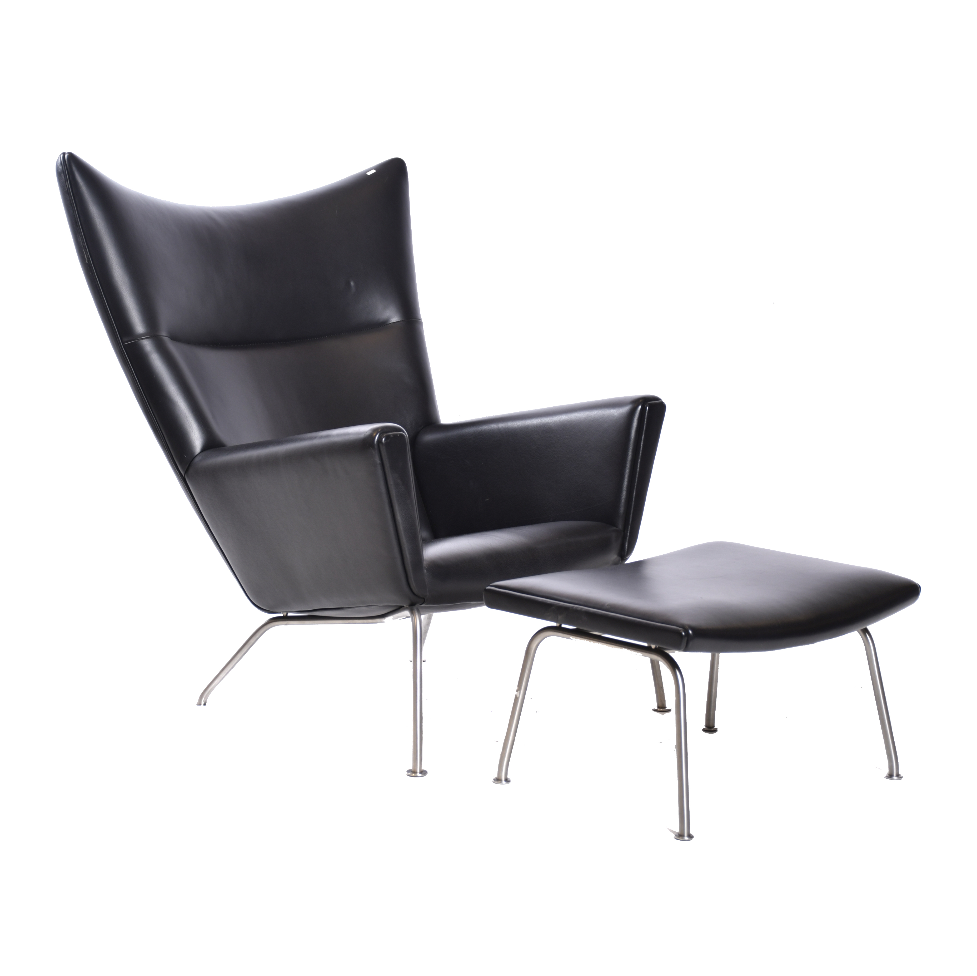 HANS J. WEGNER (1914 - 2007) &#39;Wing Chair CH445&#39; model armch