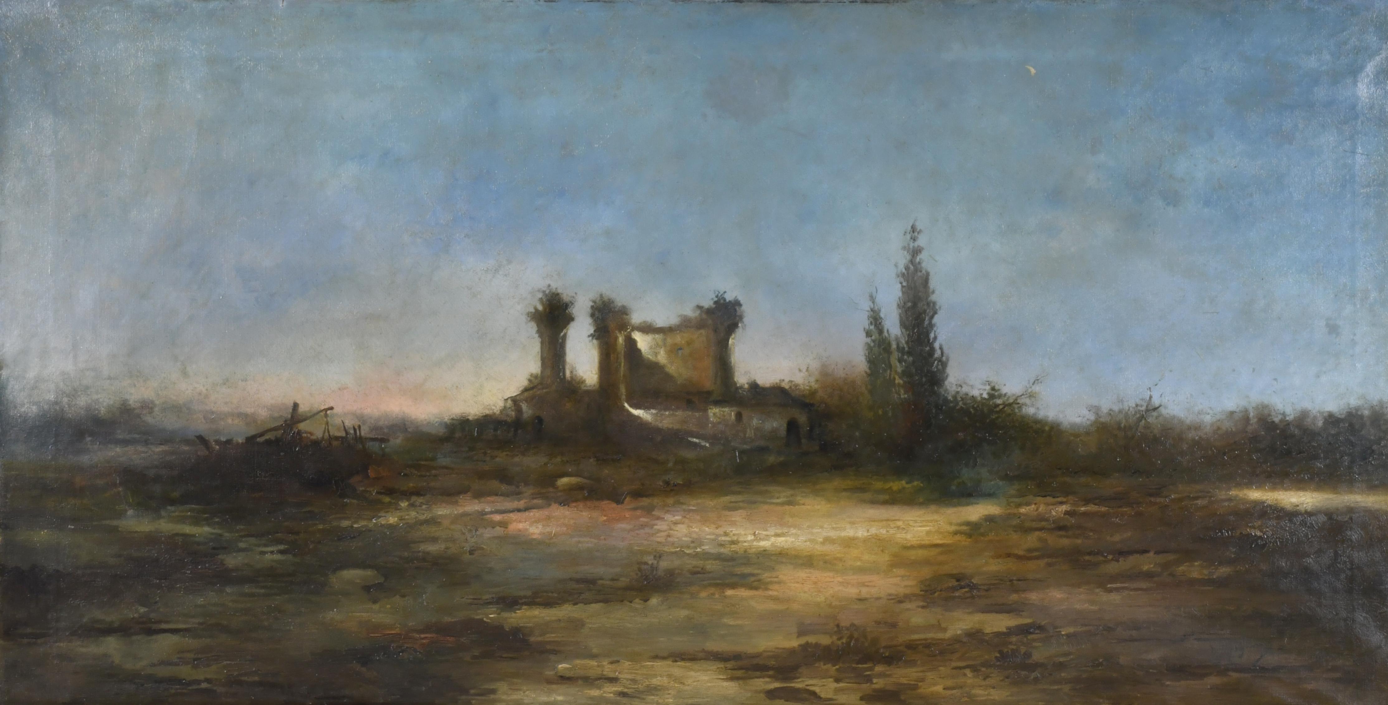 ESCUELA ESPAÑOLA, SIGLO XIX-XX. "Paisaje".