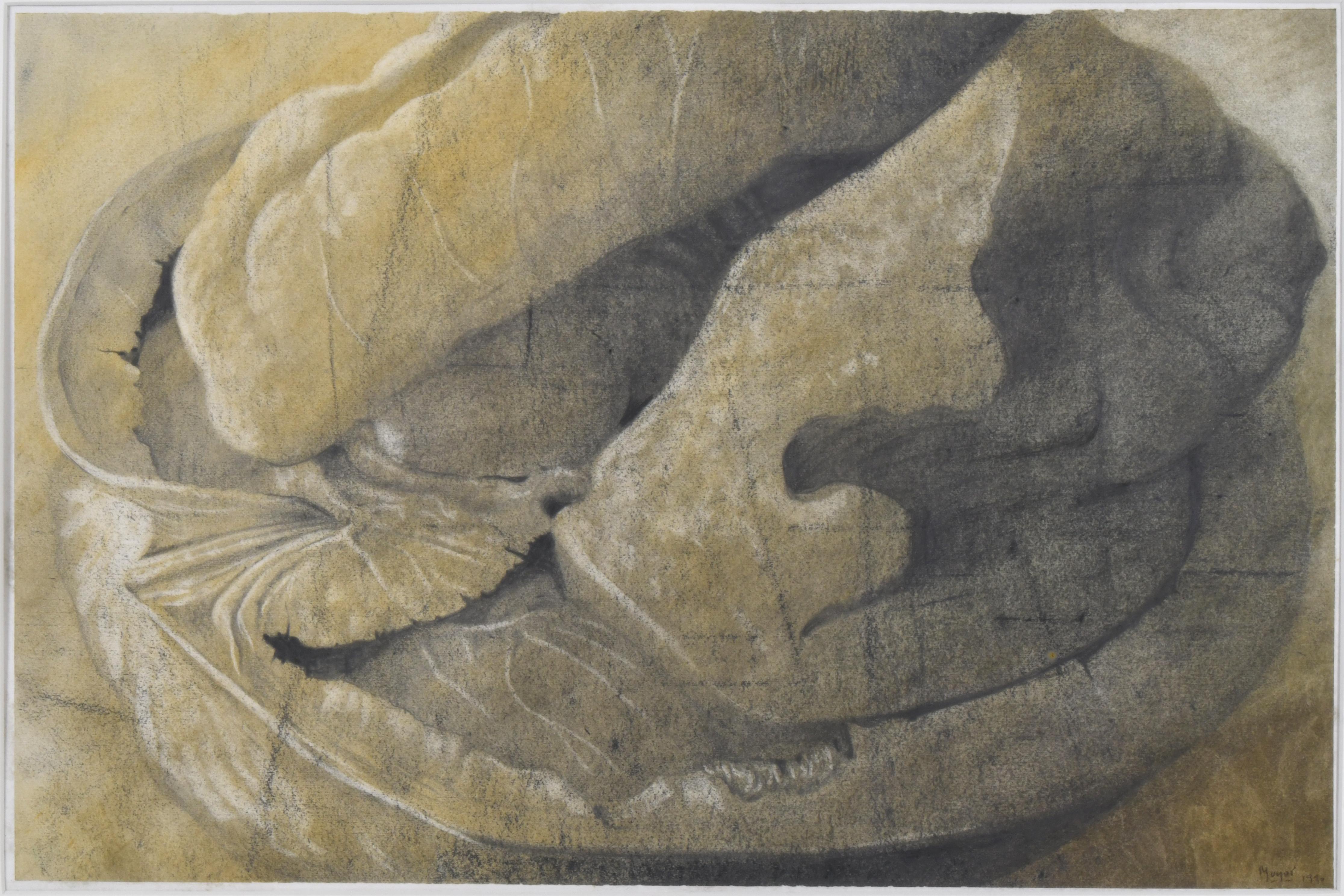 RAFAEL MUYOR (1943). "Walnut", 1990.