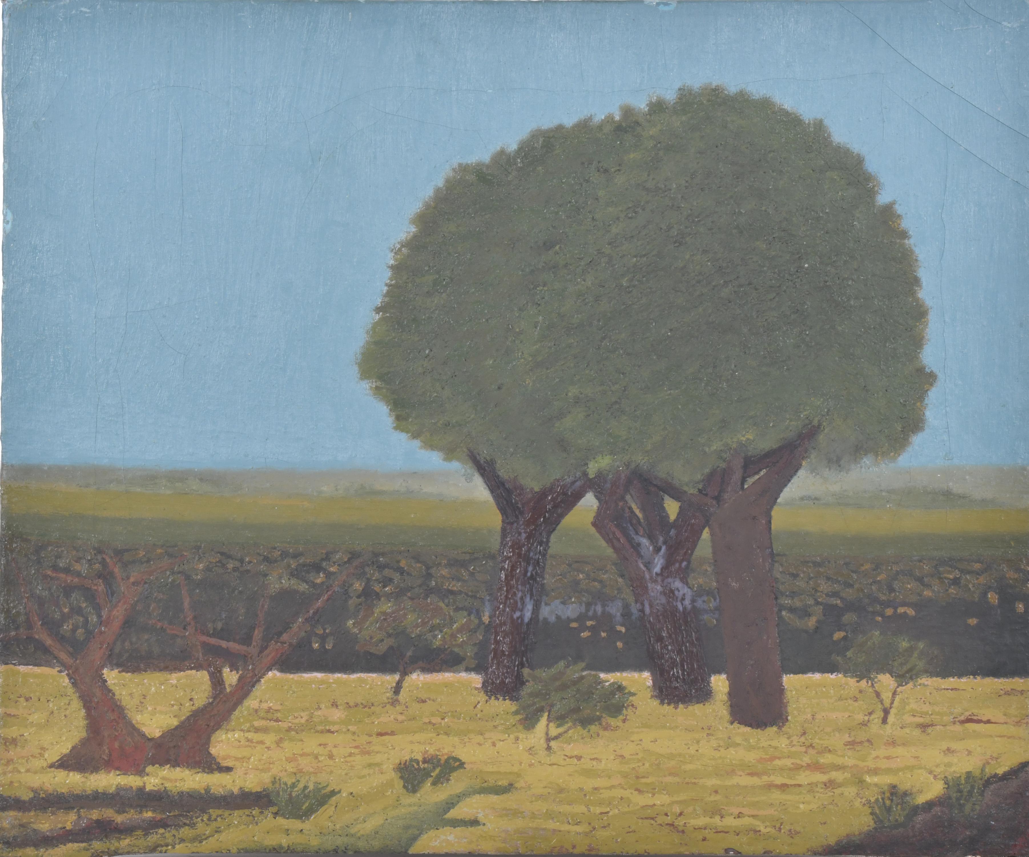 LAUDANOVIC (XX). "Paisaje", 1980.