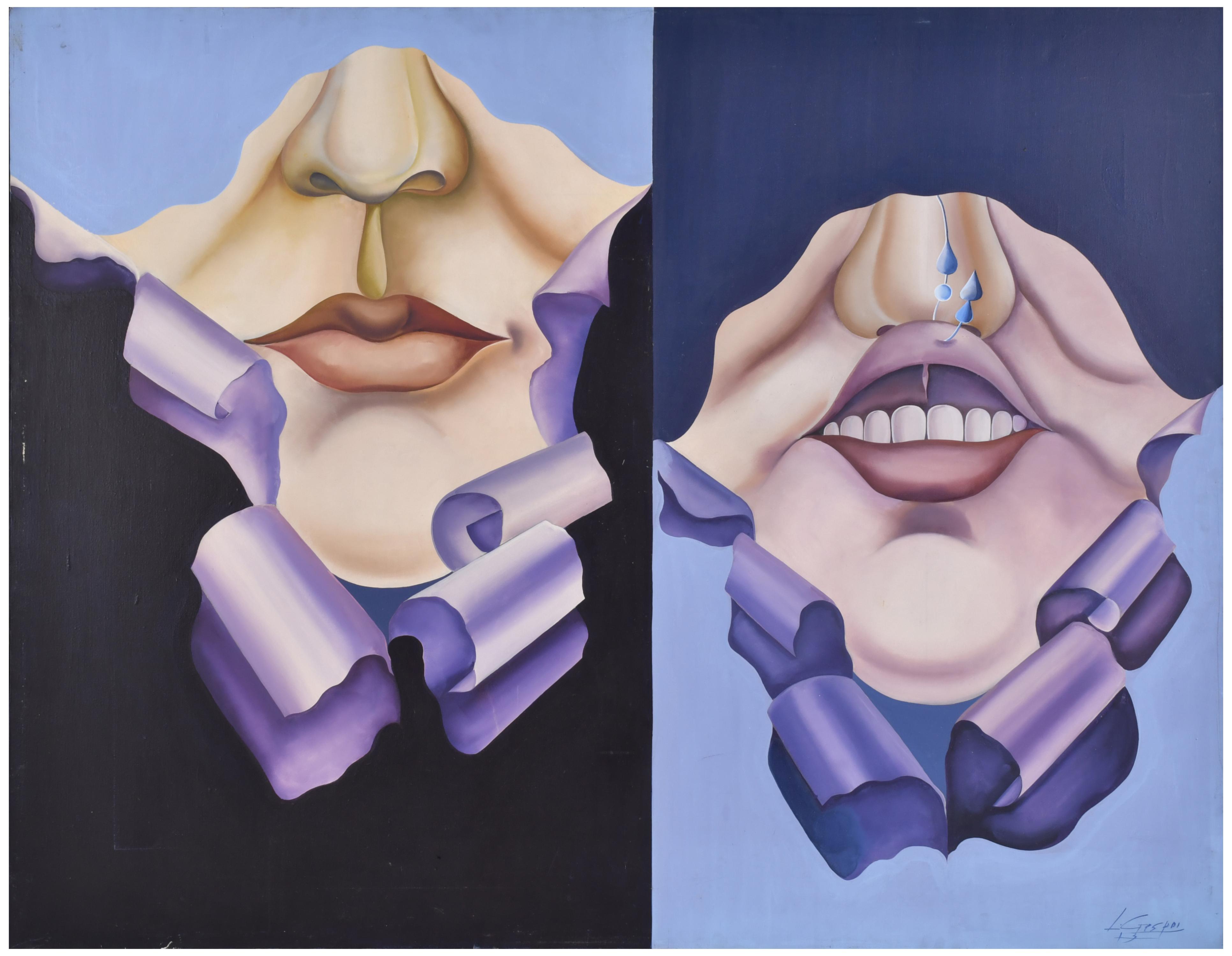 ESCUELA ESPAÑOLA, SIGLO XX. Sin título, 1973.
