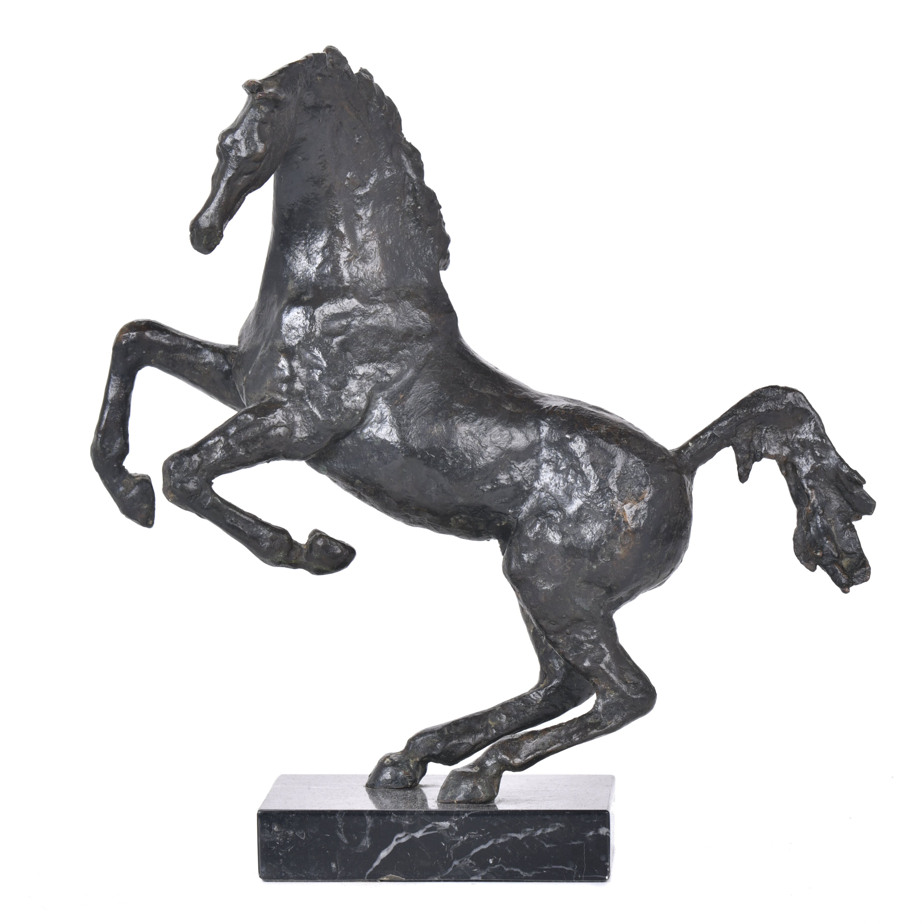 "Caballo rampante", siglo XX. 