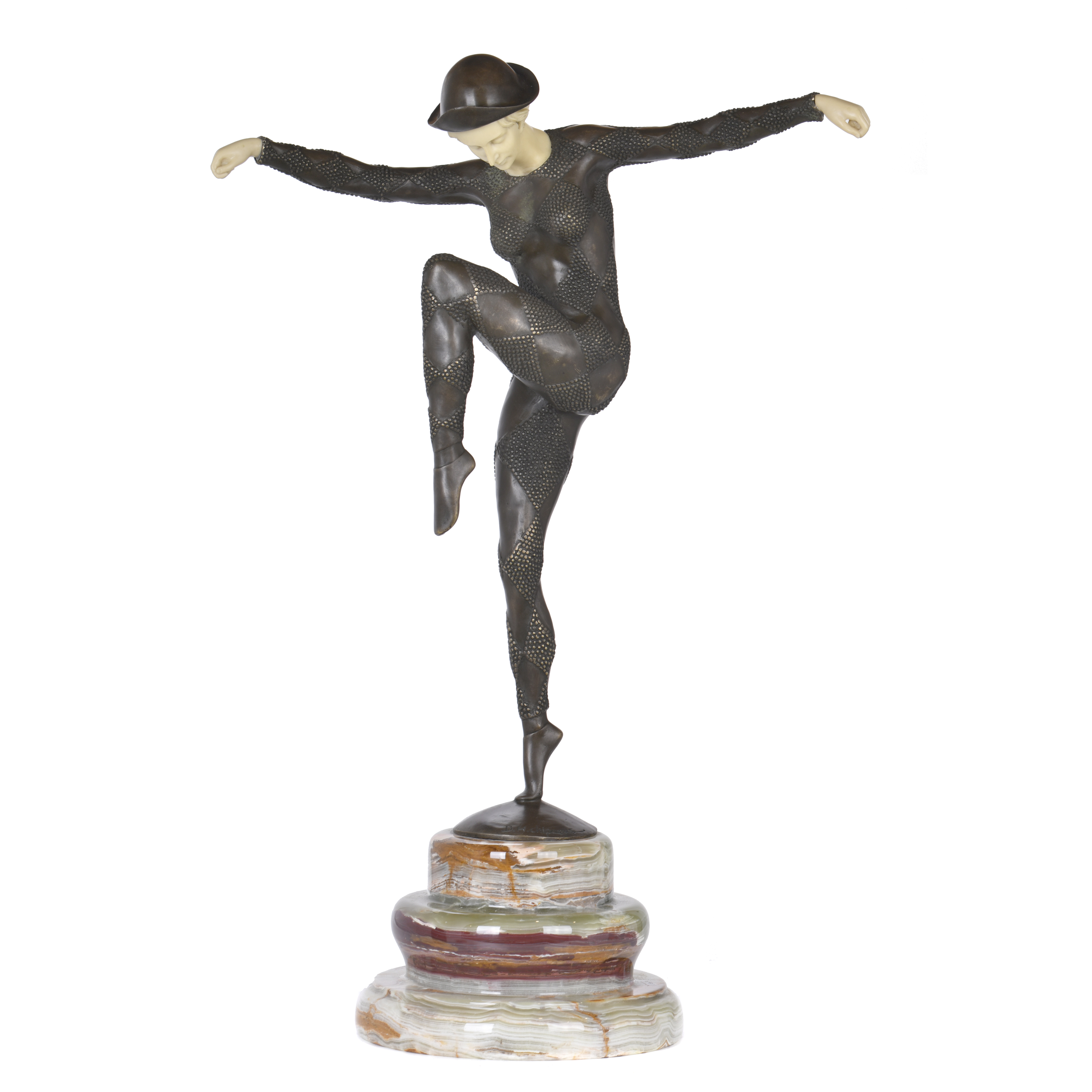 SIGUIENDO MODELOS DE DEMÉTRE CHIPARUS (1886-1947).  "Colomb