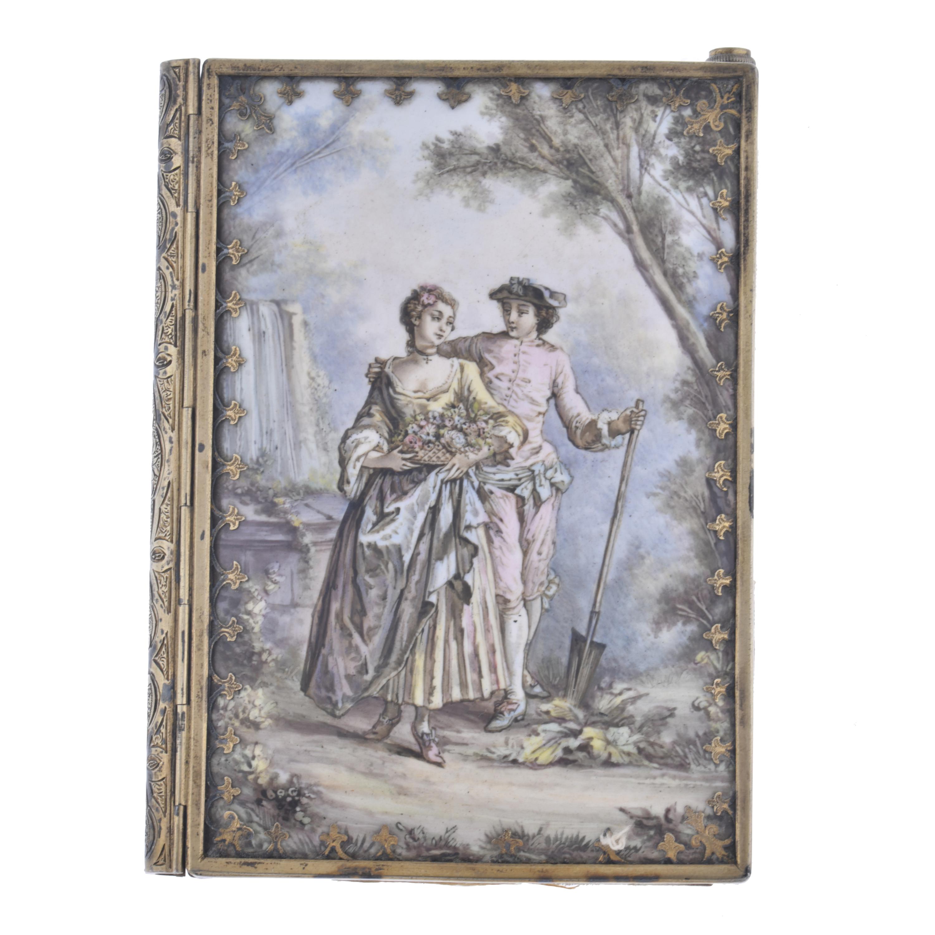Carné de baile francés, med. siglo XIX. 