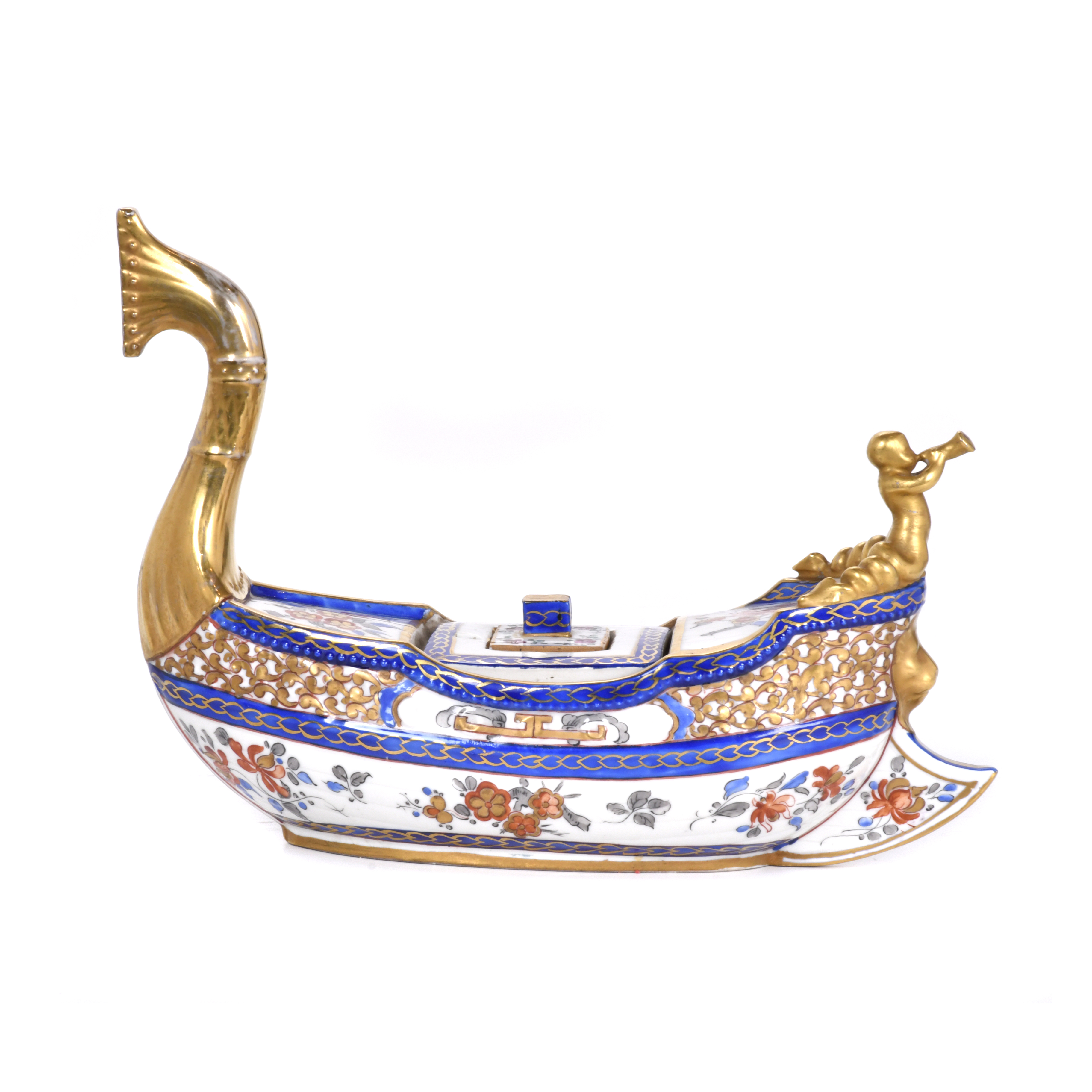 Tintero porcelana Samson dans Porcelaine de Paris, siglo XX