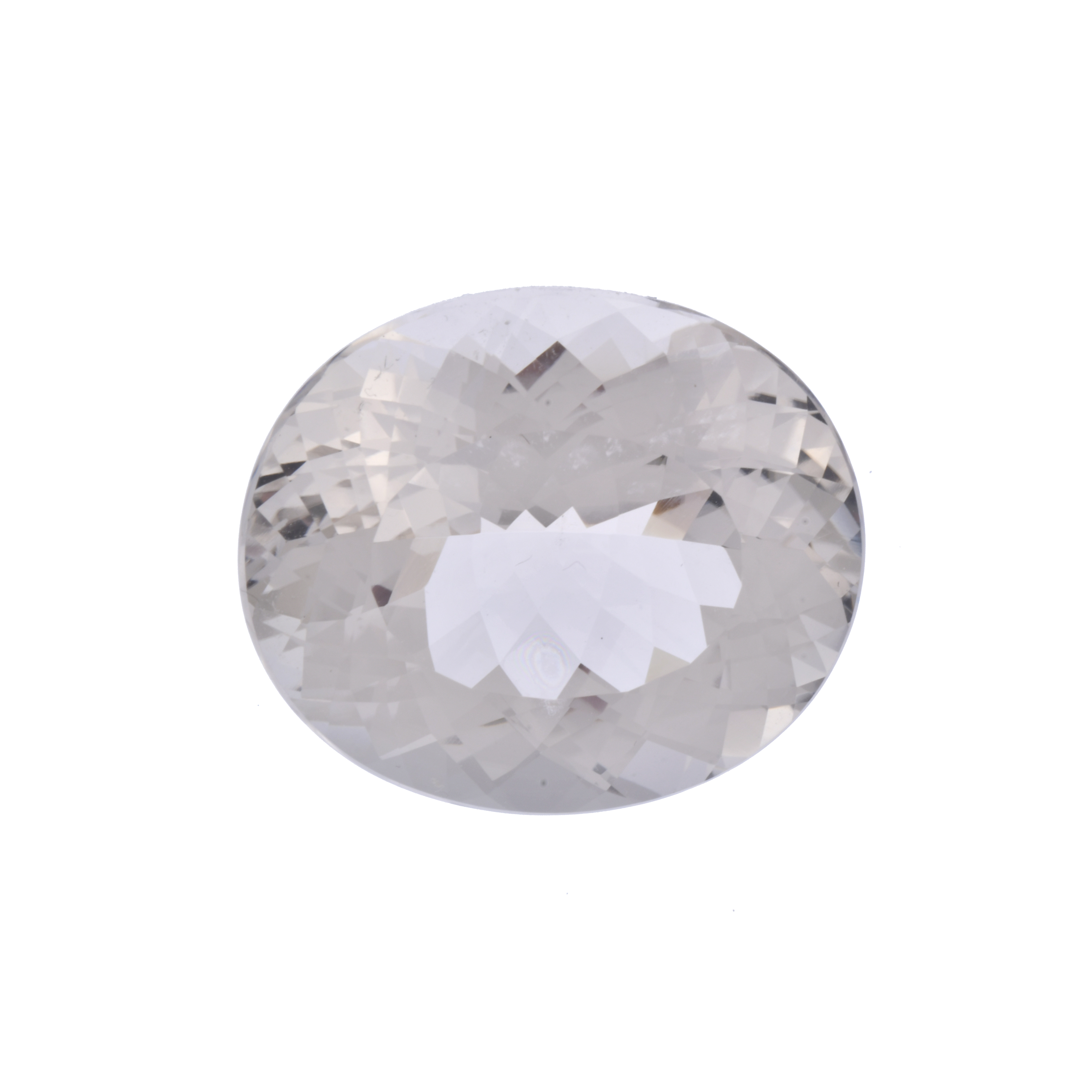 Topacio natural incoloro de 58,10 ct. sin montar.