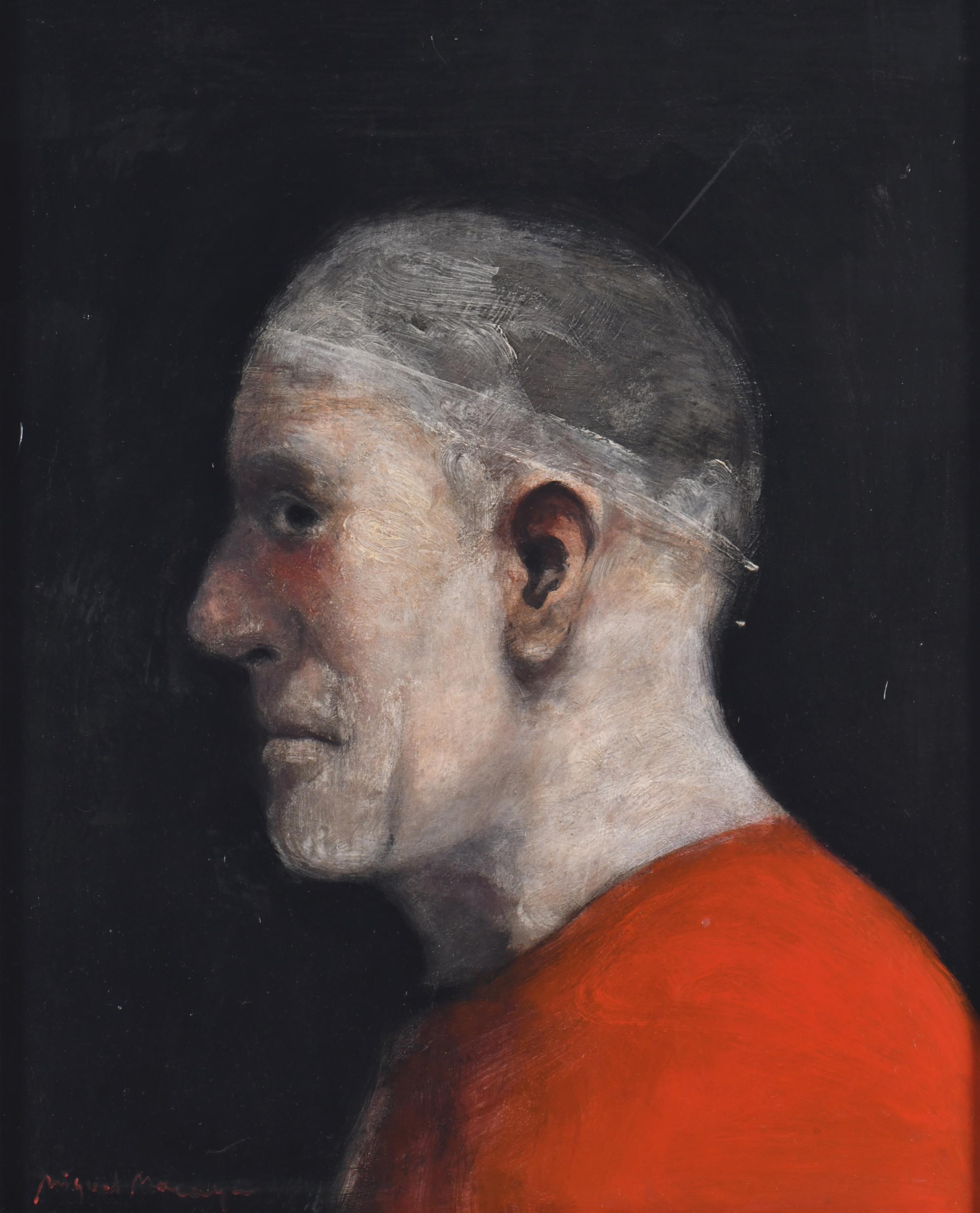MIGUEL MACAYA (1964). "Retrato en rojo".