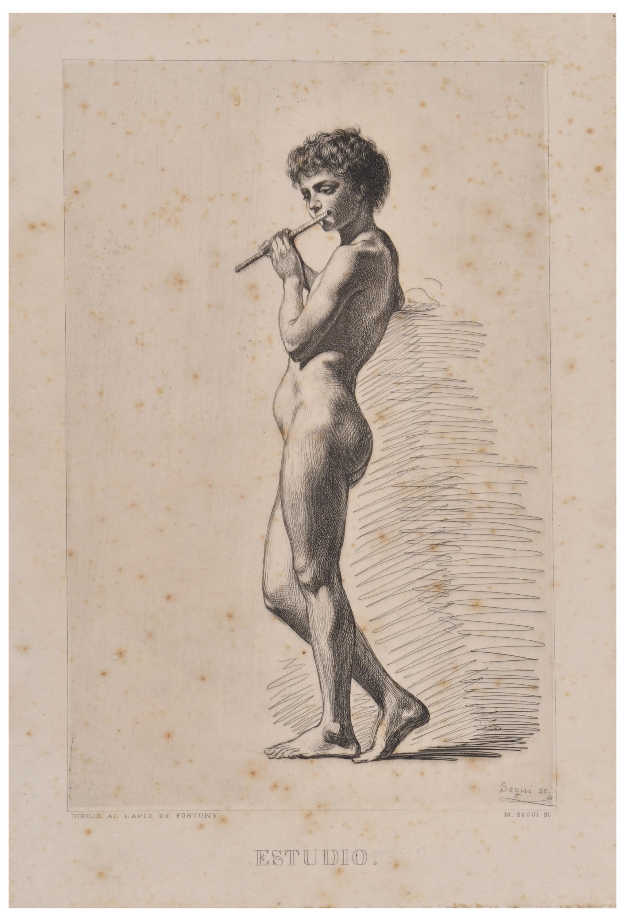 MIGUEL SEGUI Y RIERA (1858-1923). After an original by M. F