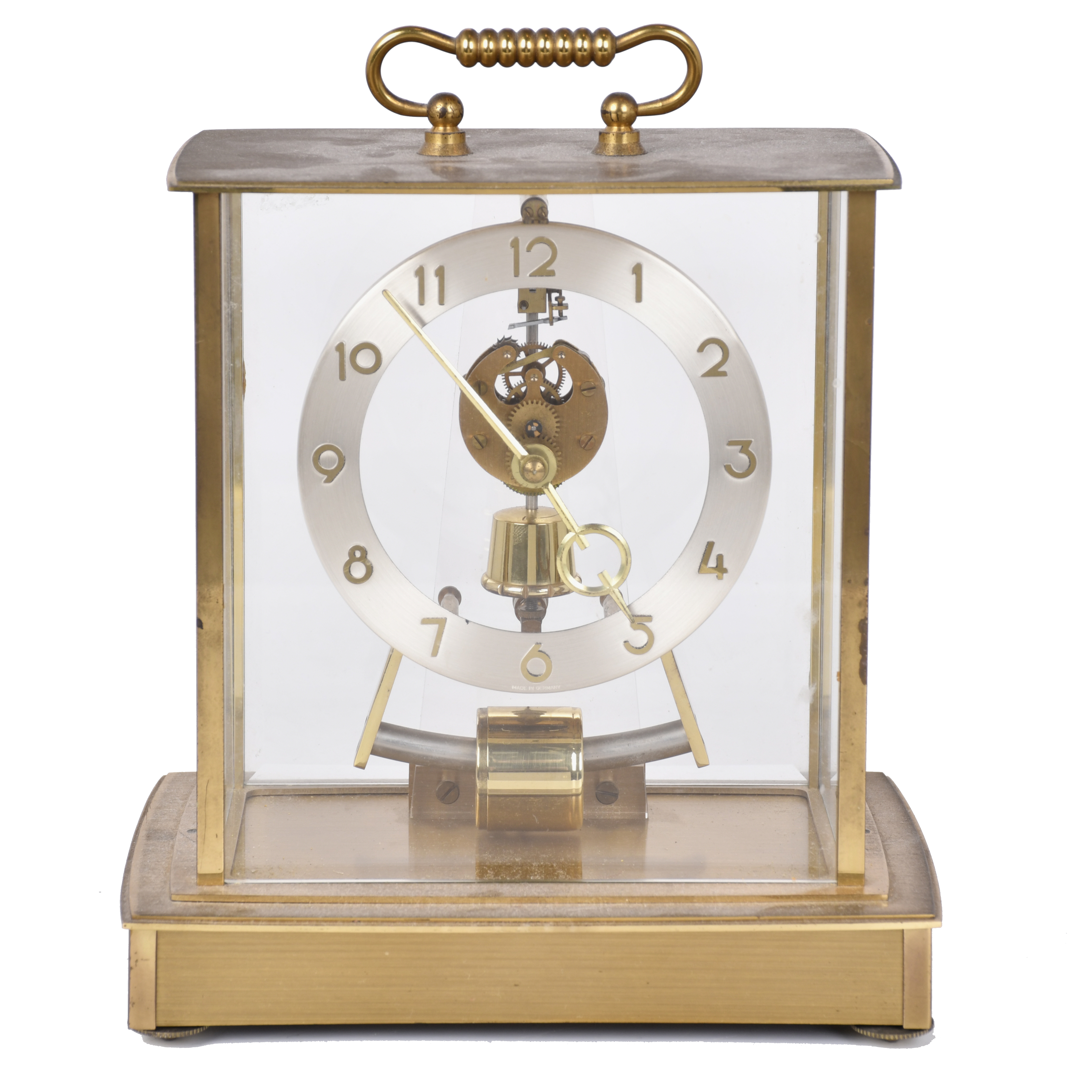 Reloj de sobremesa vintage, circa 1960.