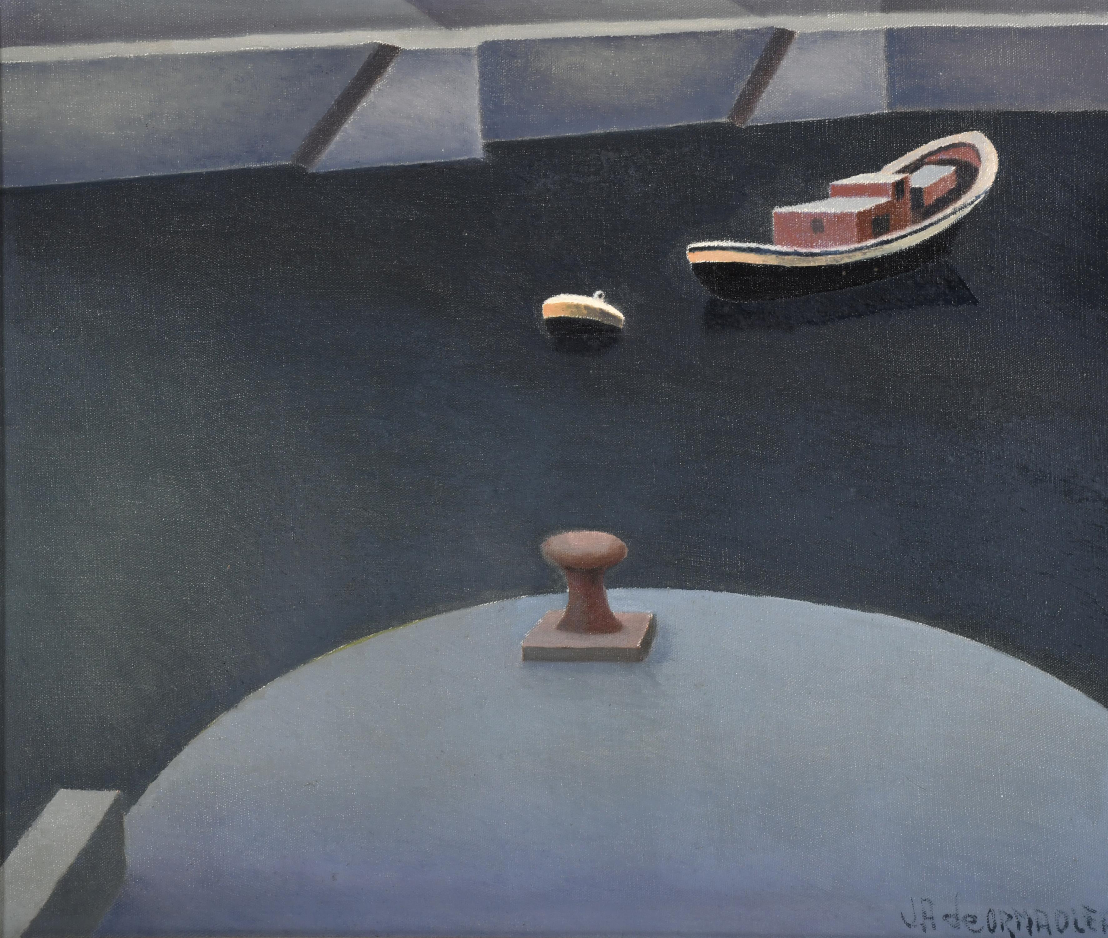 JOSÉ ANTONIO ORMAOLEA (1912-1984).   "Ontzija Kayan", 1979.