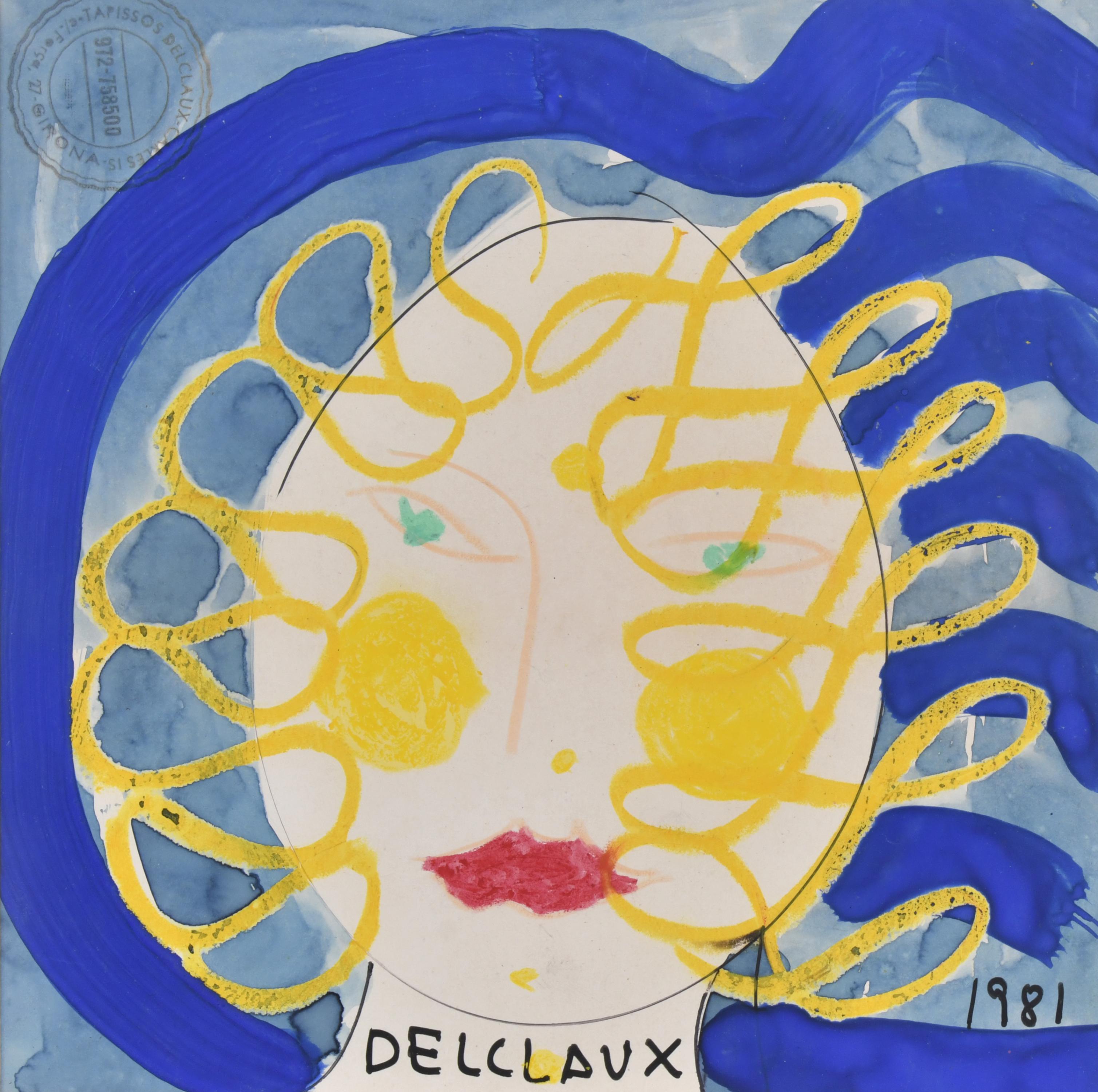 CARLES DELCLAUX (1951)  "Rostro" 1981.