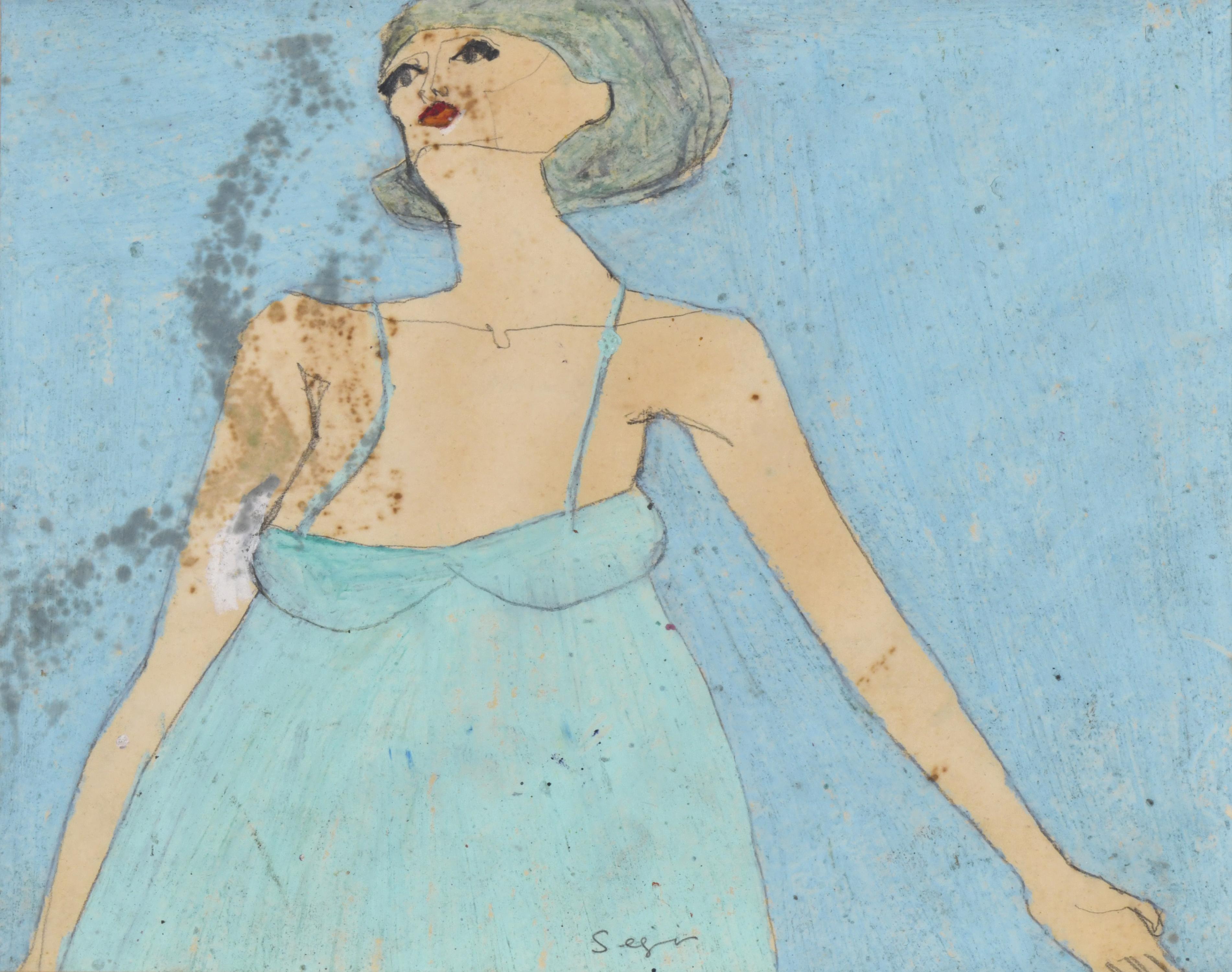 JOSE MARIA SEGIMON (1942).  "Blau". 